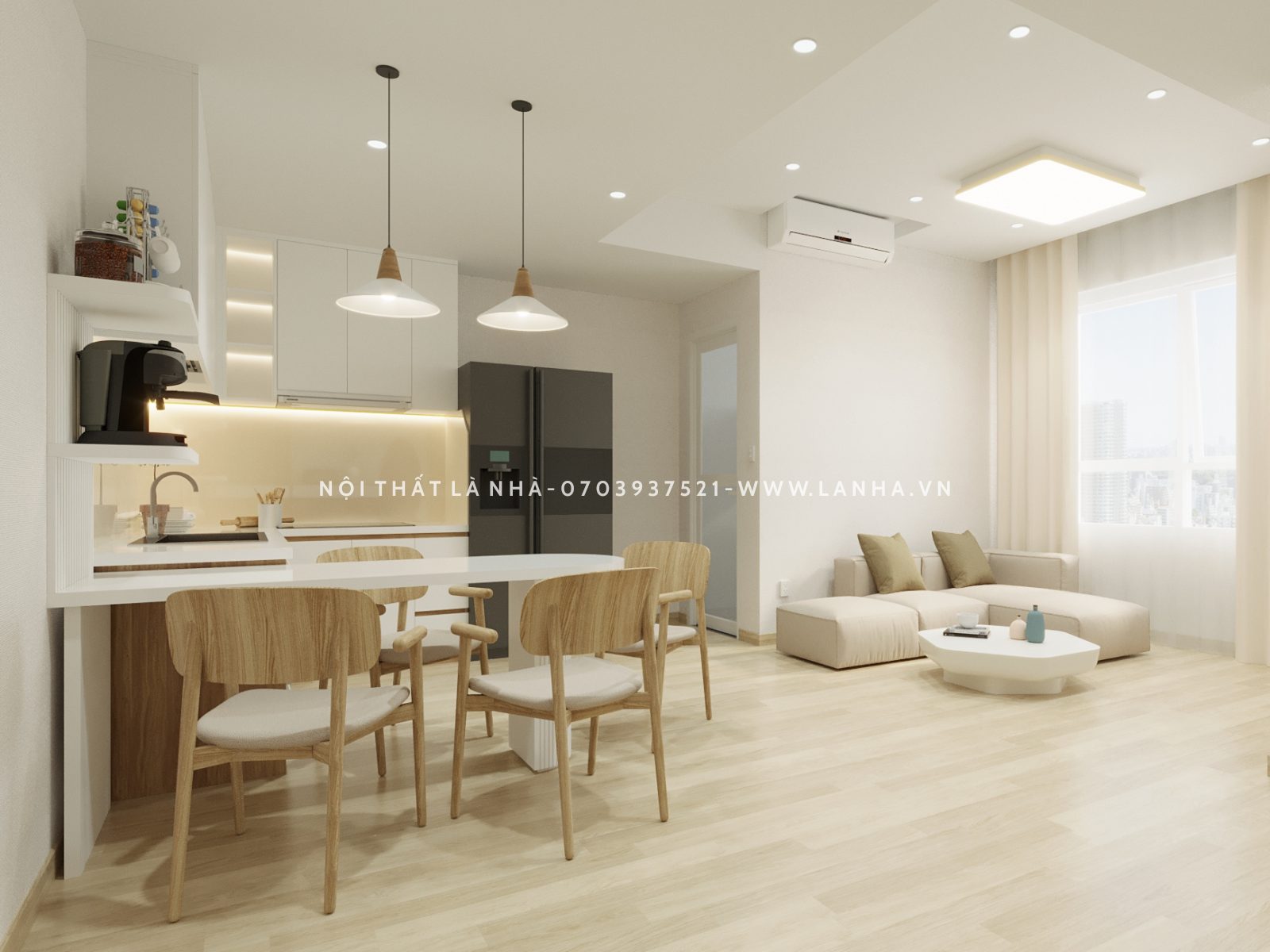 Mẫu nhà bếp okking0 okking.con mở m.okking39 Japandi