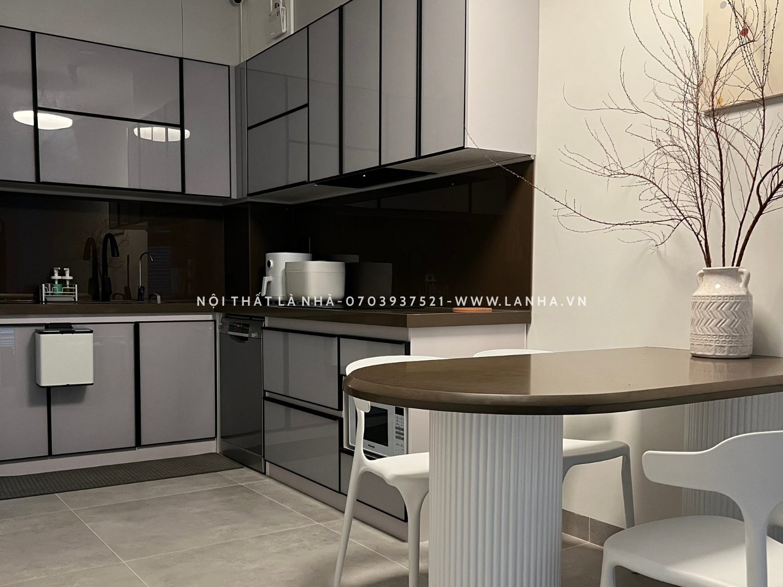 Thiết kế nhà bếp phong cách hiện đại