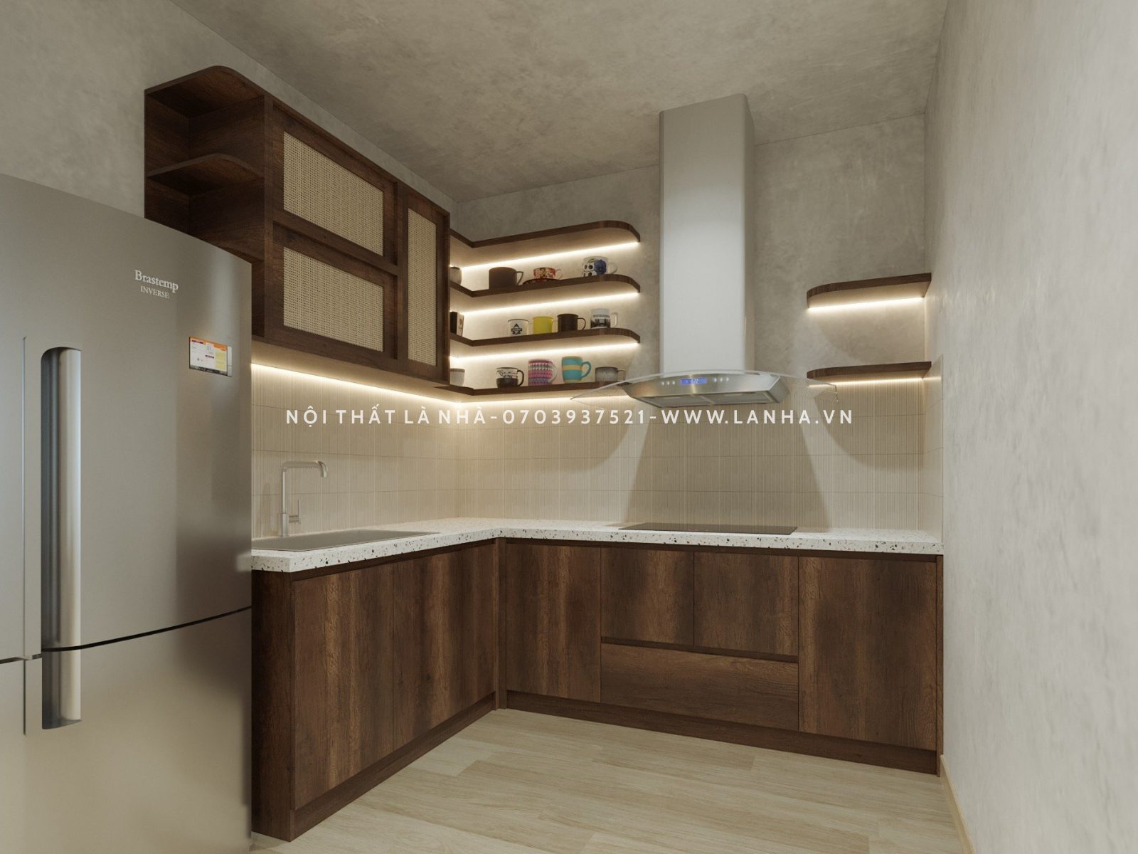 Mẫu nhà bếp m.okking39 Wabi Sabi okking0 bởi m.okking