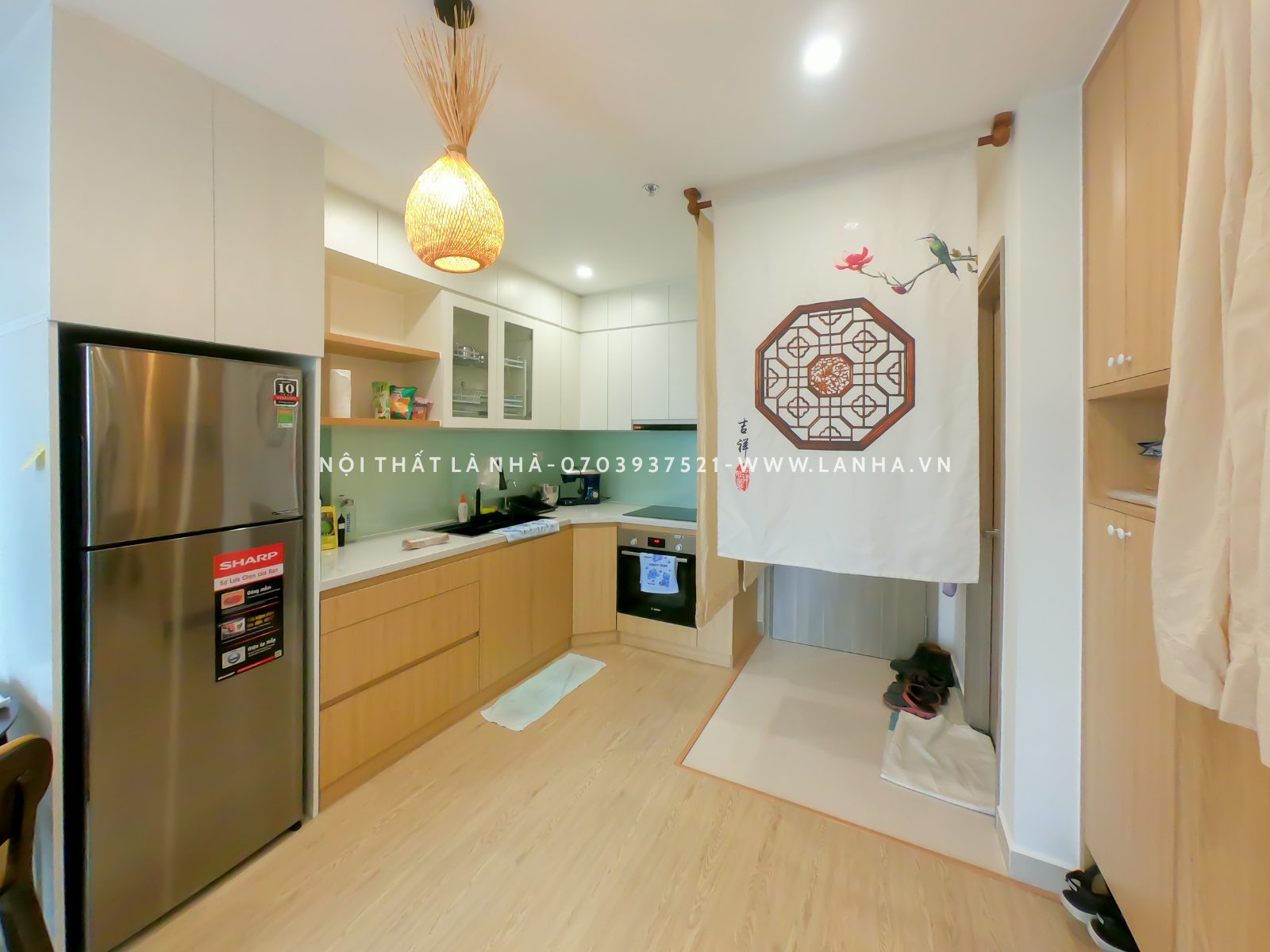 Thiết kế nhà bếp phong cách Japandi