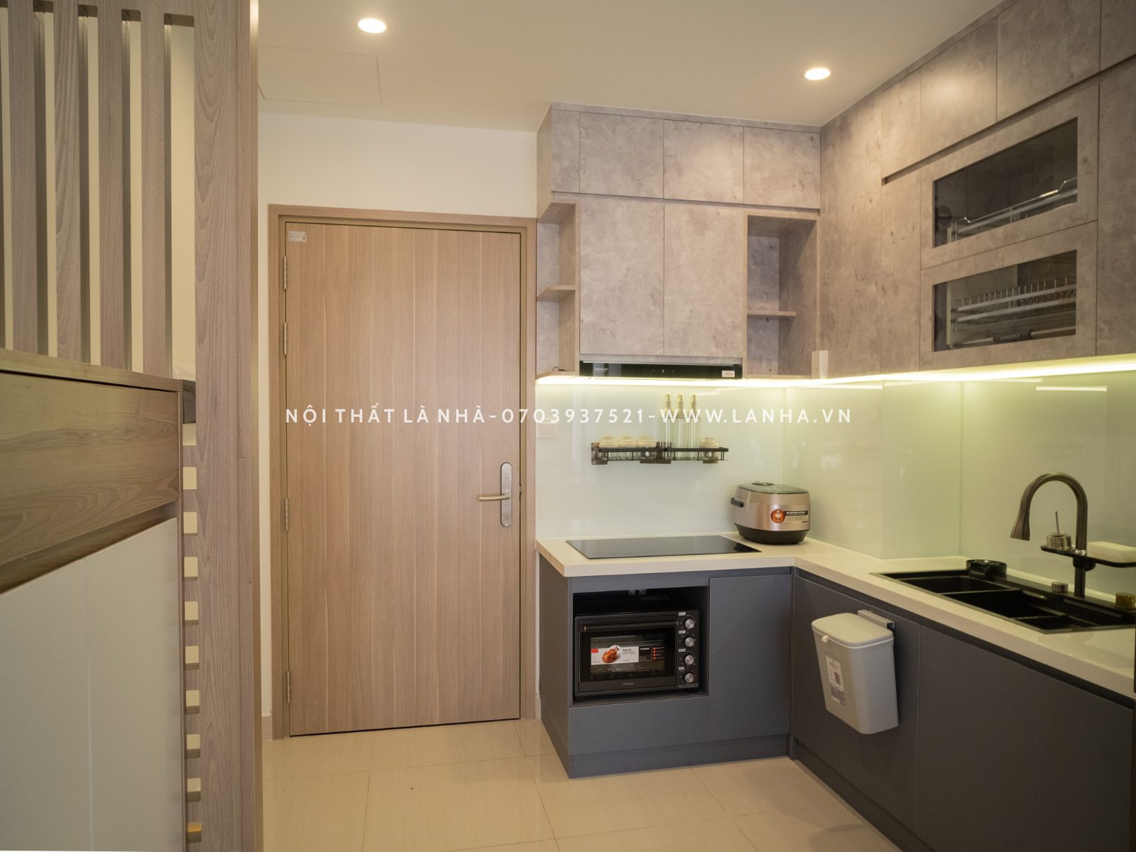 Mẫu m.okking39 hình chữ L đơn giản, tiện nghi m.okking39 hiện đại