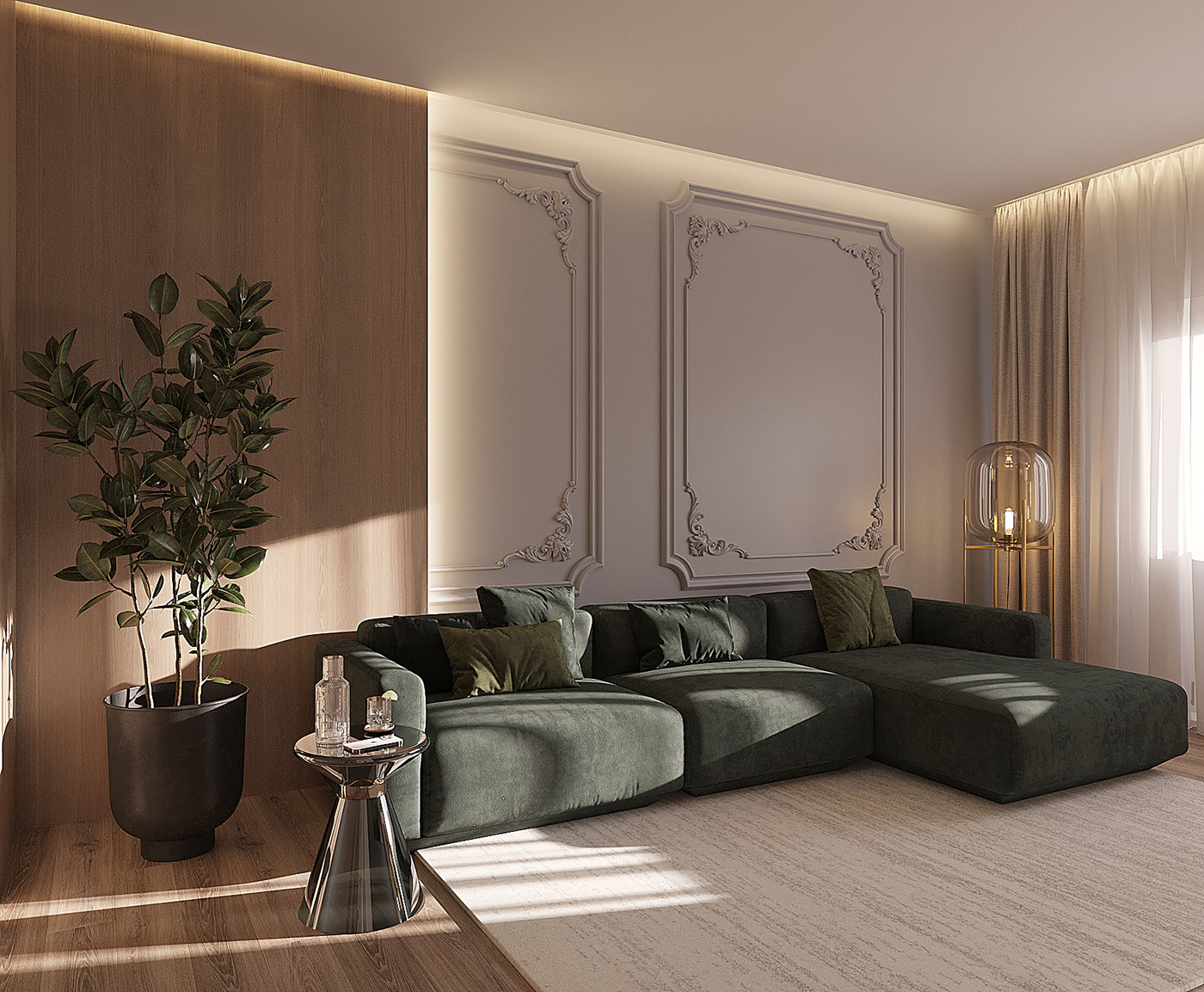 okking88 nội thất m.okking 70m2 tân cổ điển