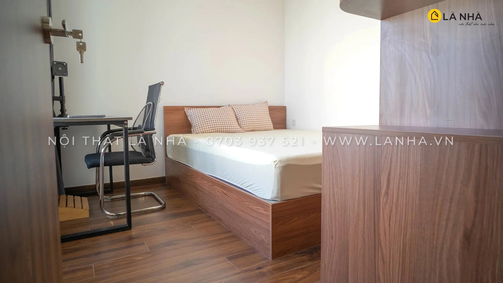 Phong cách tối giản phù hợp với những m.okking nhỏ