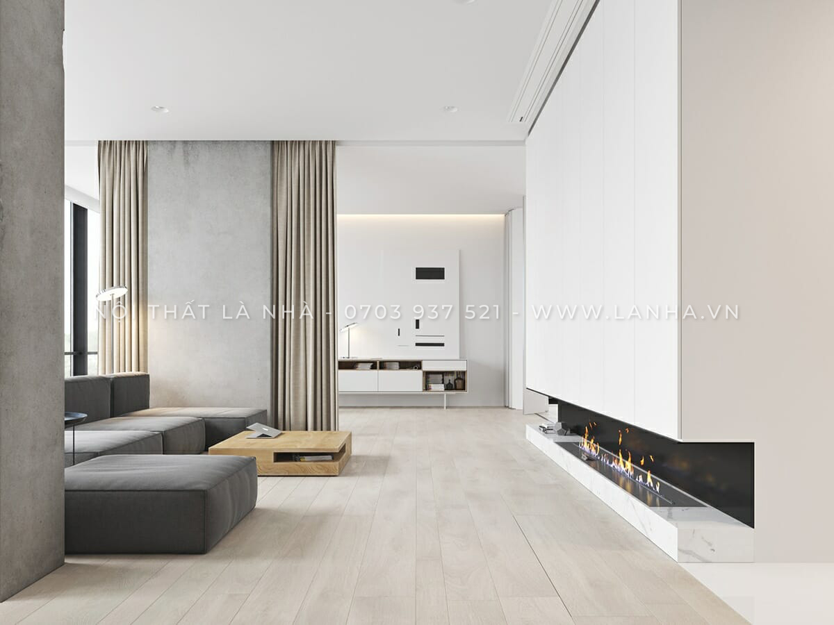 Chọn nội thất tối giản và tiện dụng
