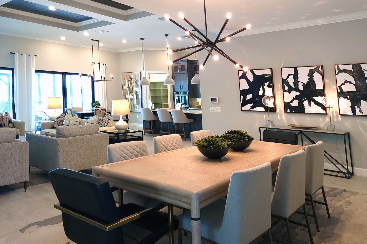 Thiết kế nhà phố với đồ nội thất cao cấp