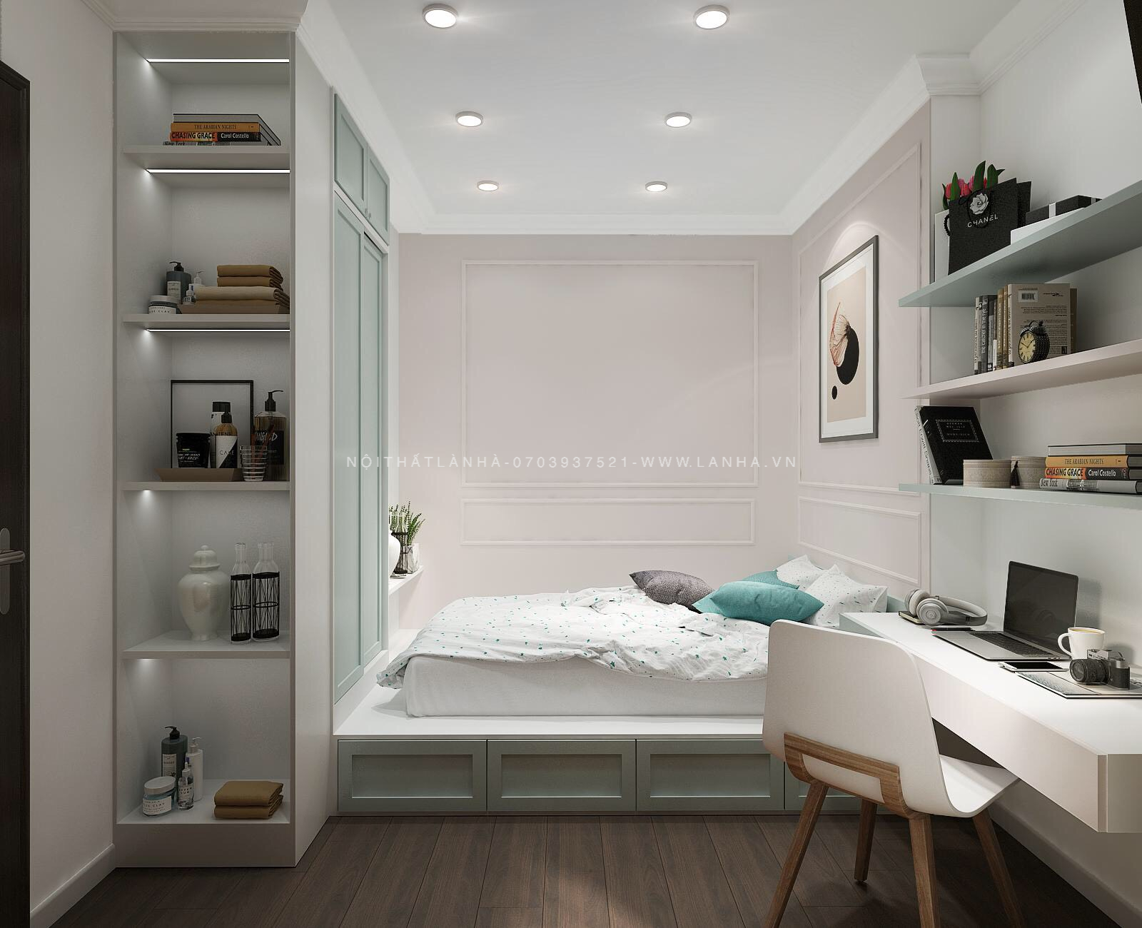 Tối ưu okking0 với diện tích phòng nhỏ nhưng vẫn m.okking đầy đủ tiện ích sử dụng