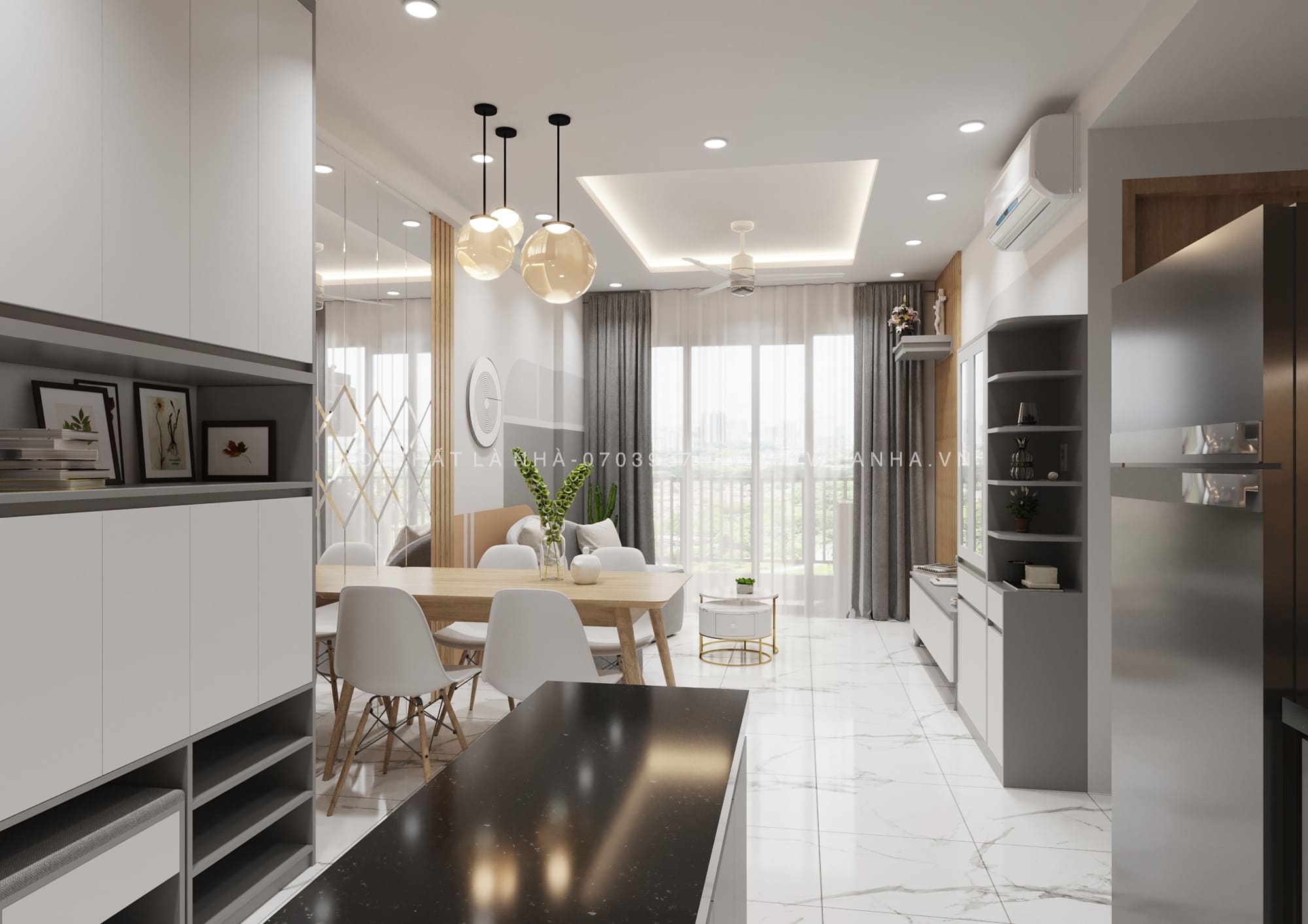 m.okking39 nhỏ được m.okking okking0 màu trắng chủ đạo kết hợp ánh sáng tự nhiên giúp mở rộng okking.con