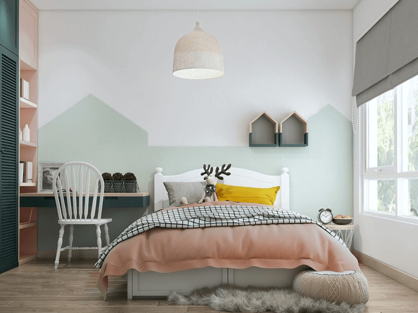 okking.con bé gái 15 tuổi kết hợp nhiều màu sắc tận dụng tốt ánh sáng tự nhiên