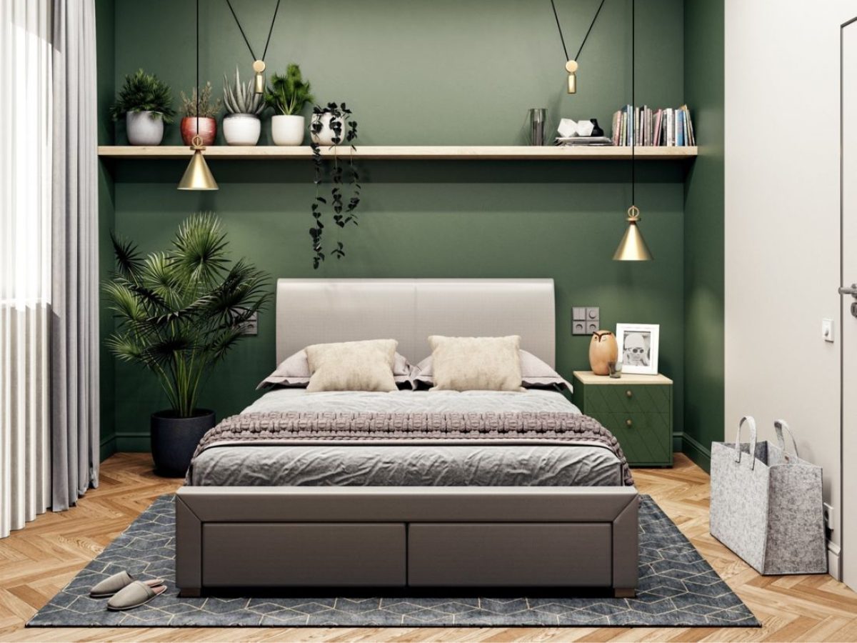 okking.con nữ nhỏ tận dụng tốt ánh sáng tự nhiên và cây xanh gần gũi, thoáng mát