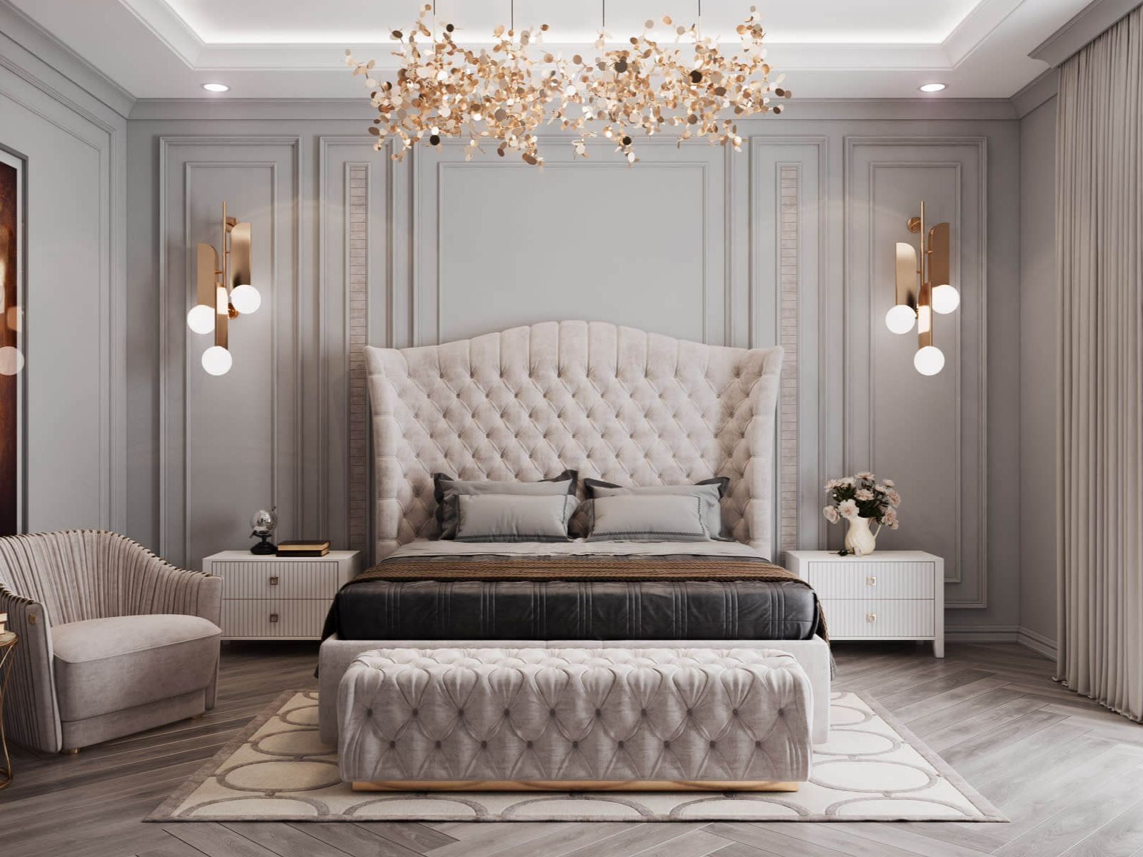 Tranh trang trí trong okking là điểm nhấn ấn tượng