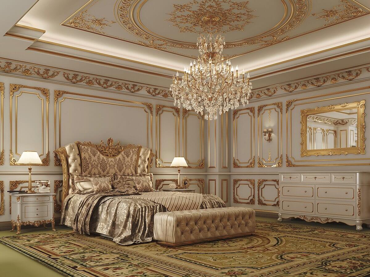 Bố trí nội thất okking tân cổ điển hợp lý