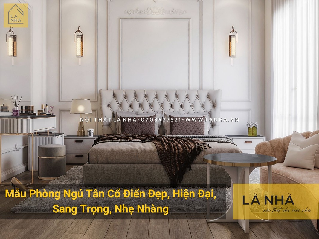 Phong Ngu Tan Co Dien Thumb Mẫu okking Tân Cổ Điển Đẹp, Sang Trọng, Hiện Đại