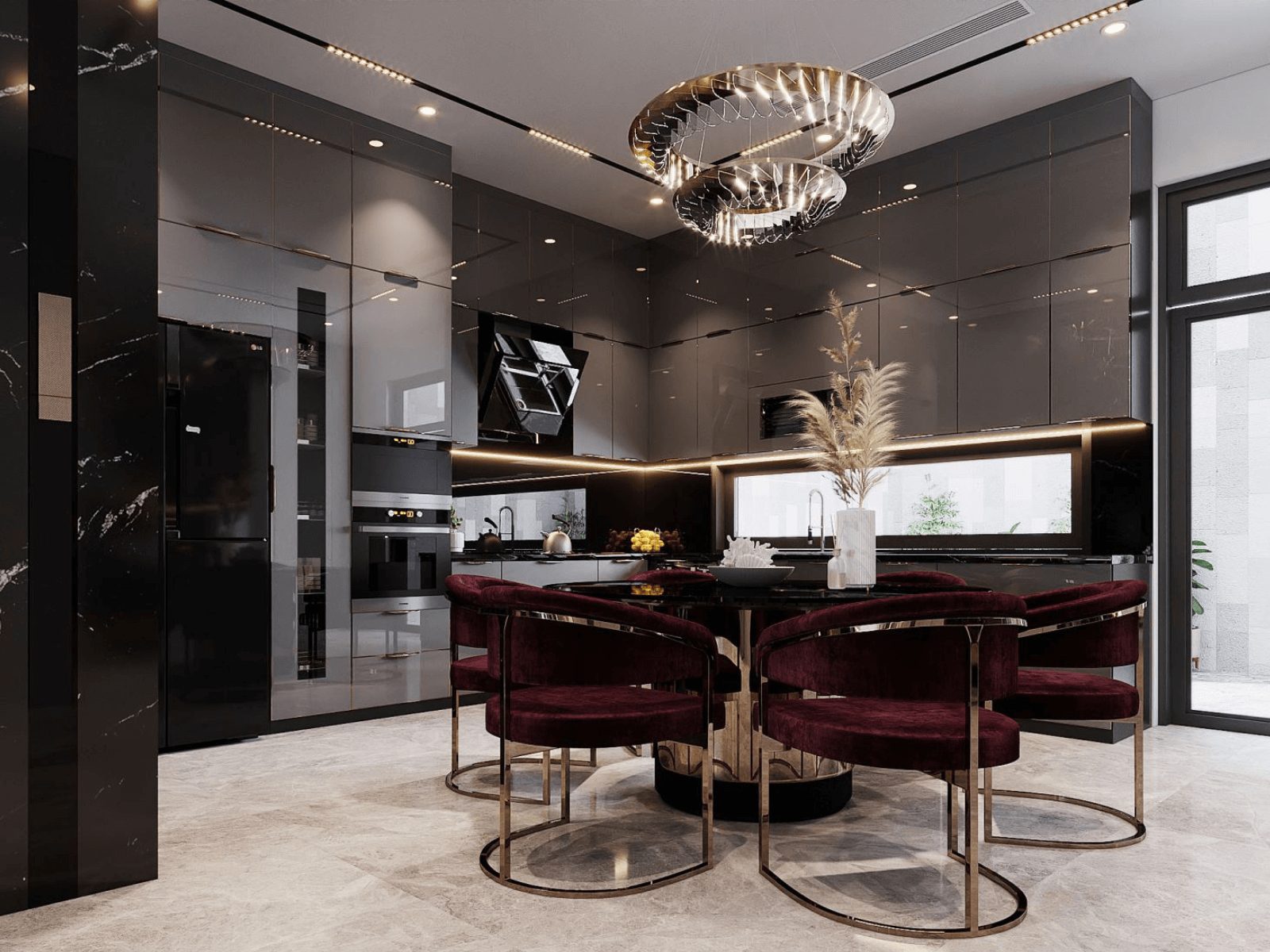 Nội thất biệt thự cao cấp m.okking39 Luxury