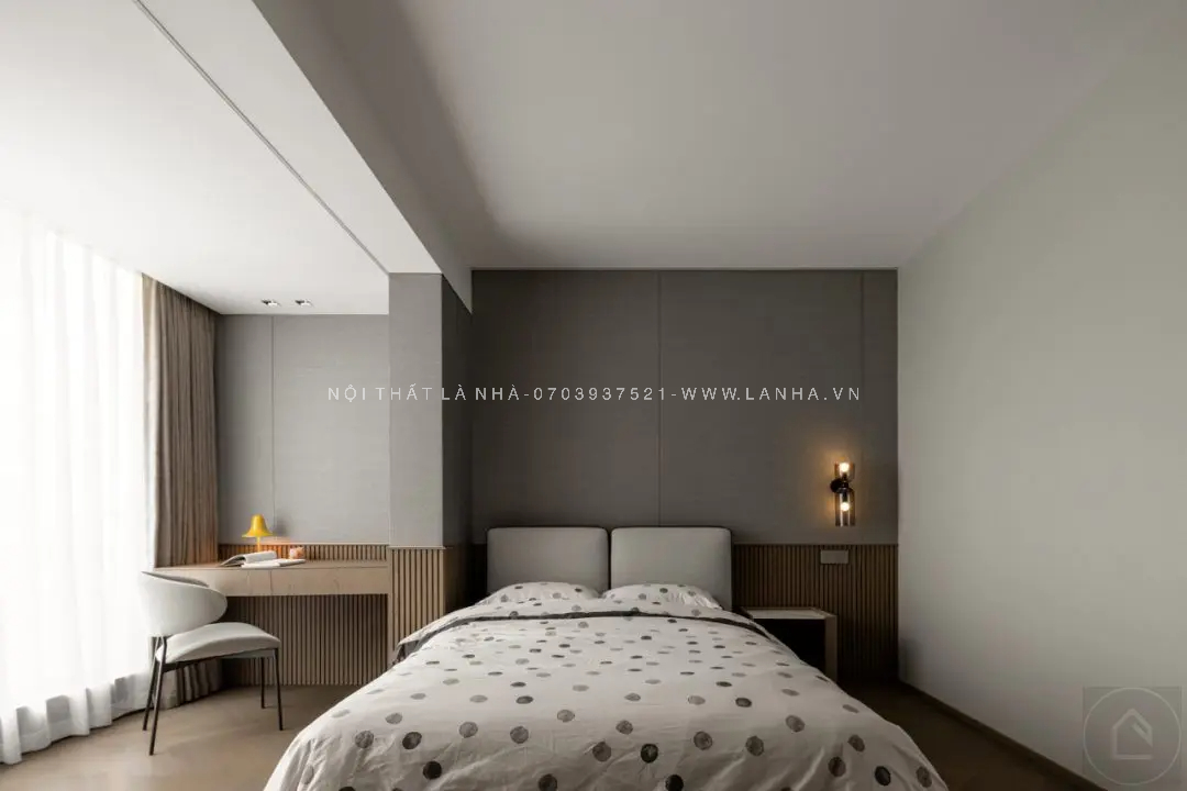 okking.con okking0 nội thất tối giản, đáp ứng đủ công năng và không kém phần hiện đại