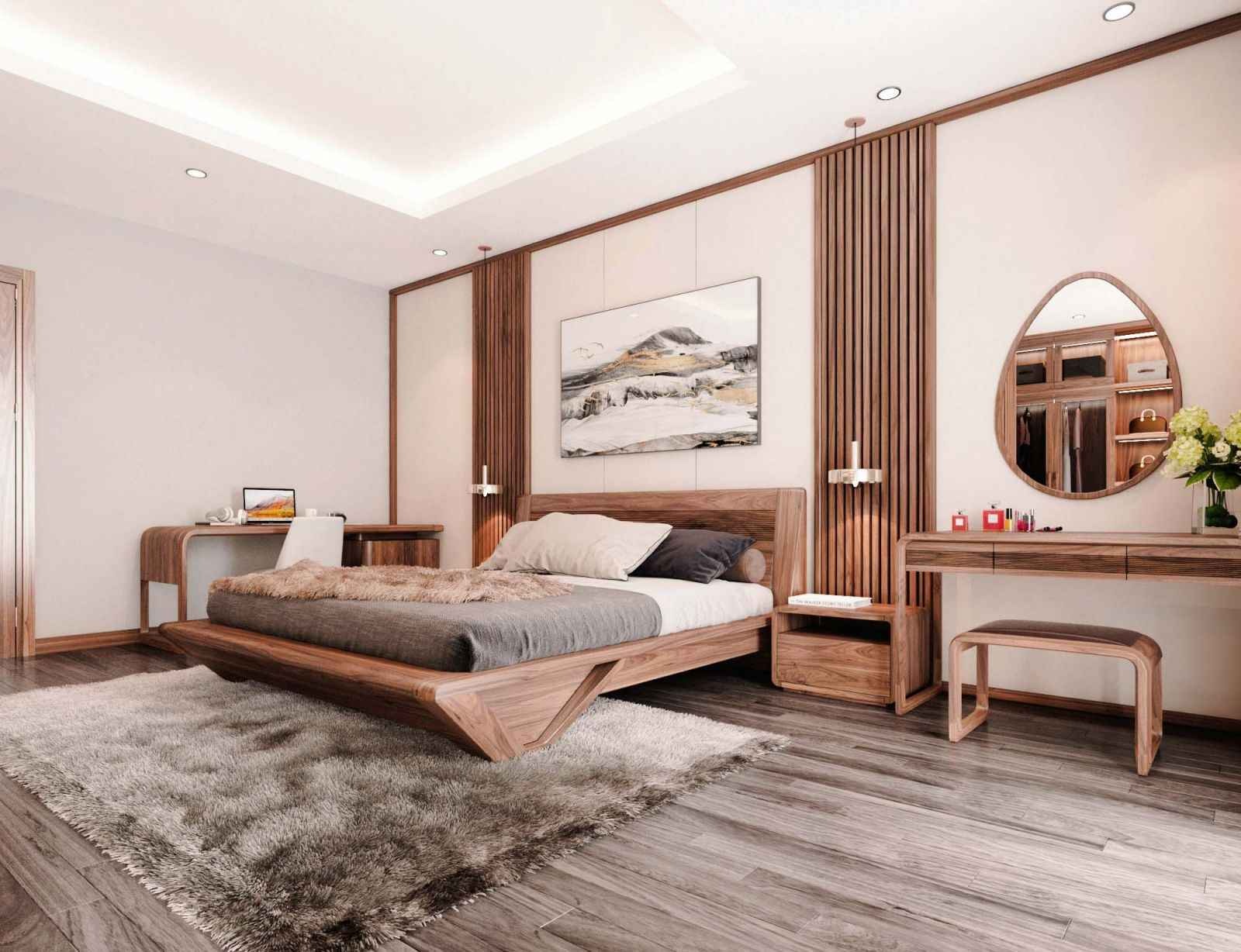 Nội thất okking bằng gỗ tự nhiên