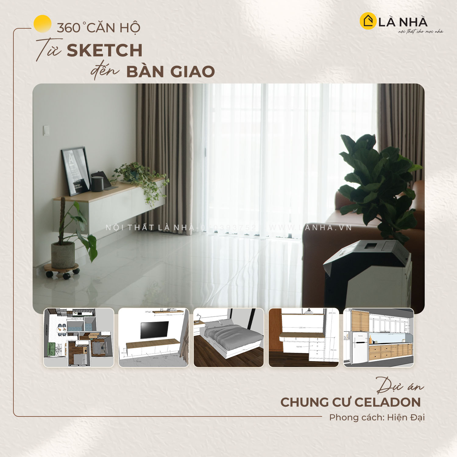 Thiết kế căn hộ m.okking mang đậm m.okking39 hiện đại