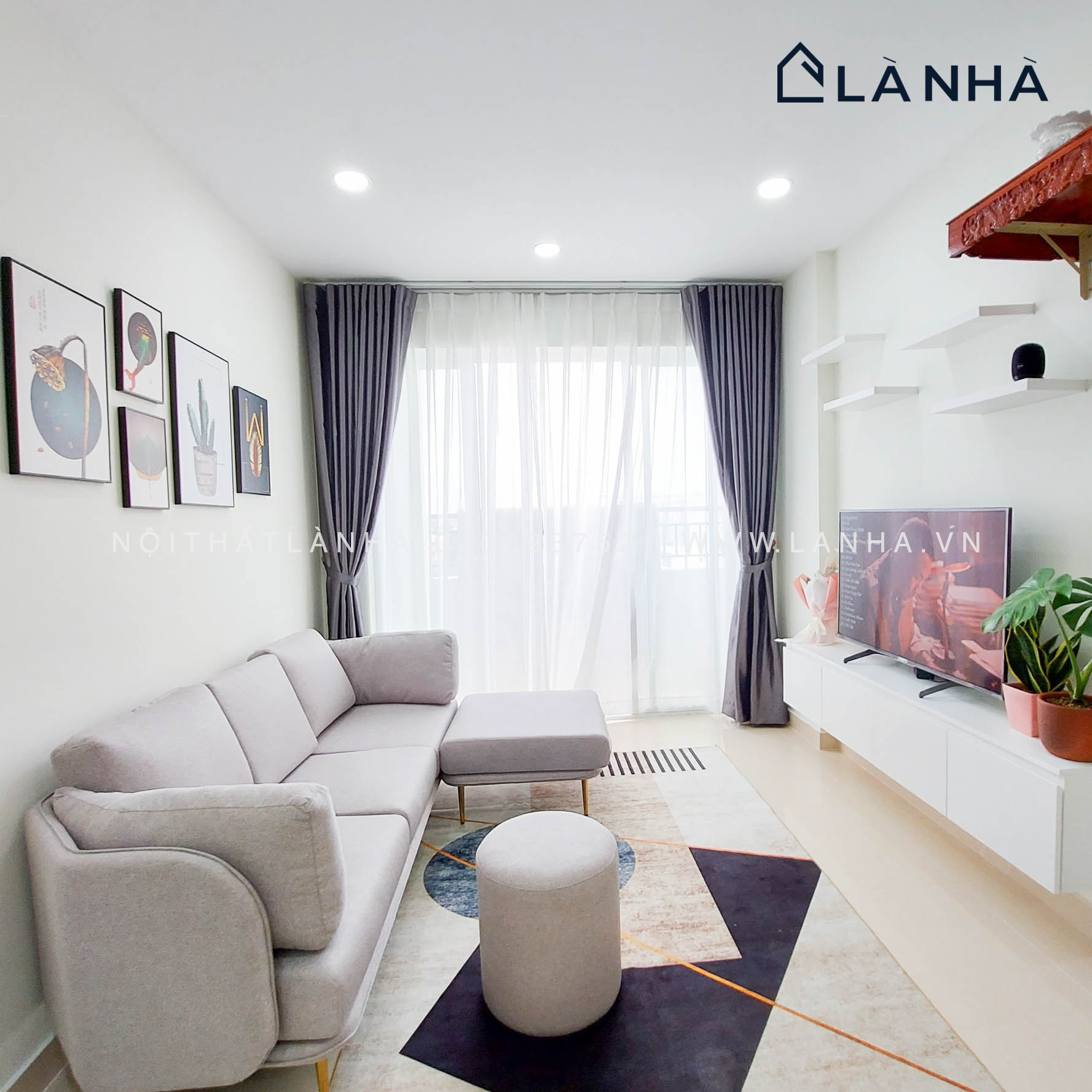 Tối ưu okking.con căn hộ 60m2 với m.okking39 okking0 tối giản thực hiện bởi m.okking