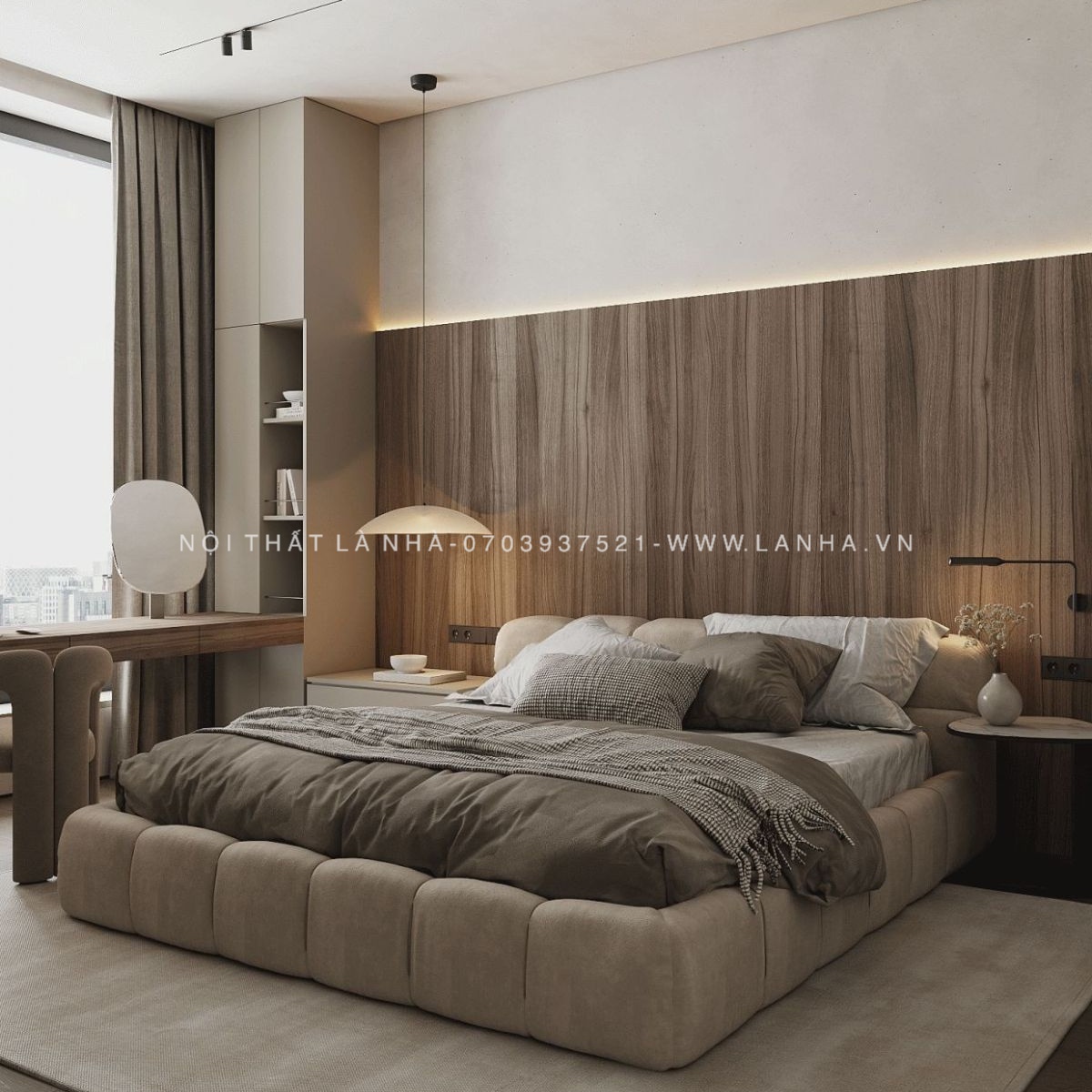Nội thất okking được m.okking okking0 thi công đơn giản, sang trọng