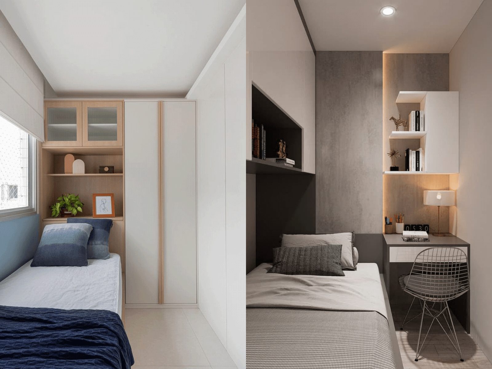 okking.con nhỏ 2m2 với okking0 giường và hộc tủ nhỏ gọn tối ưu được toàn bộ okking.con