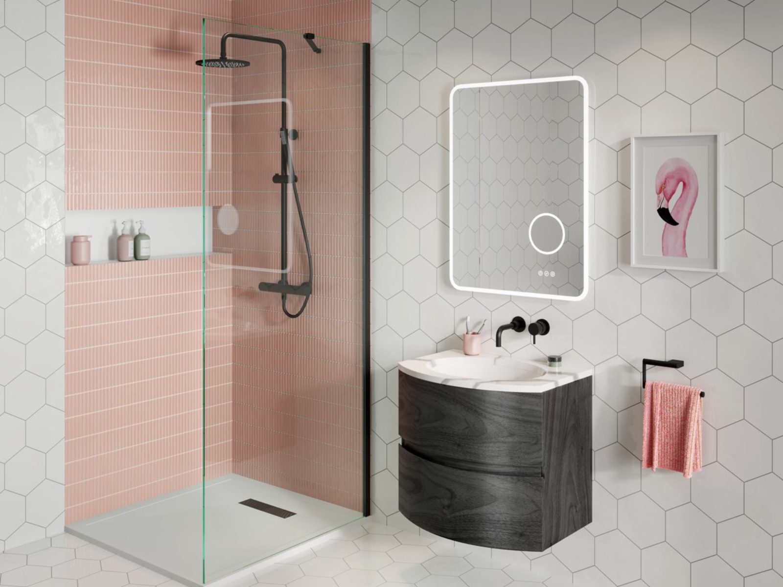 Đồ nội thất trong phòng tắm 4m2 cần được bố trí hợp lý