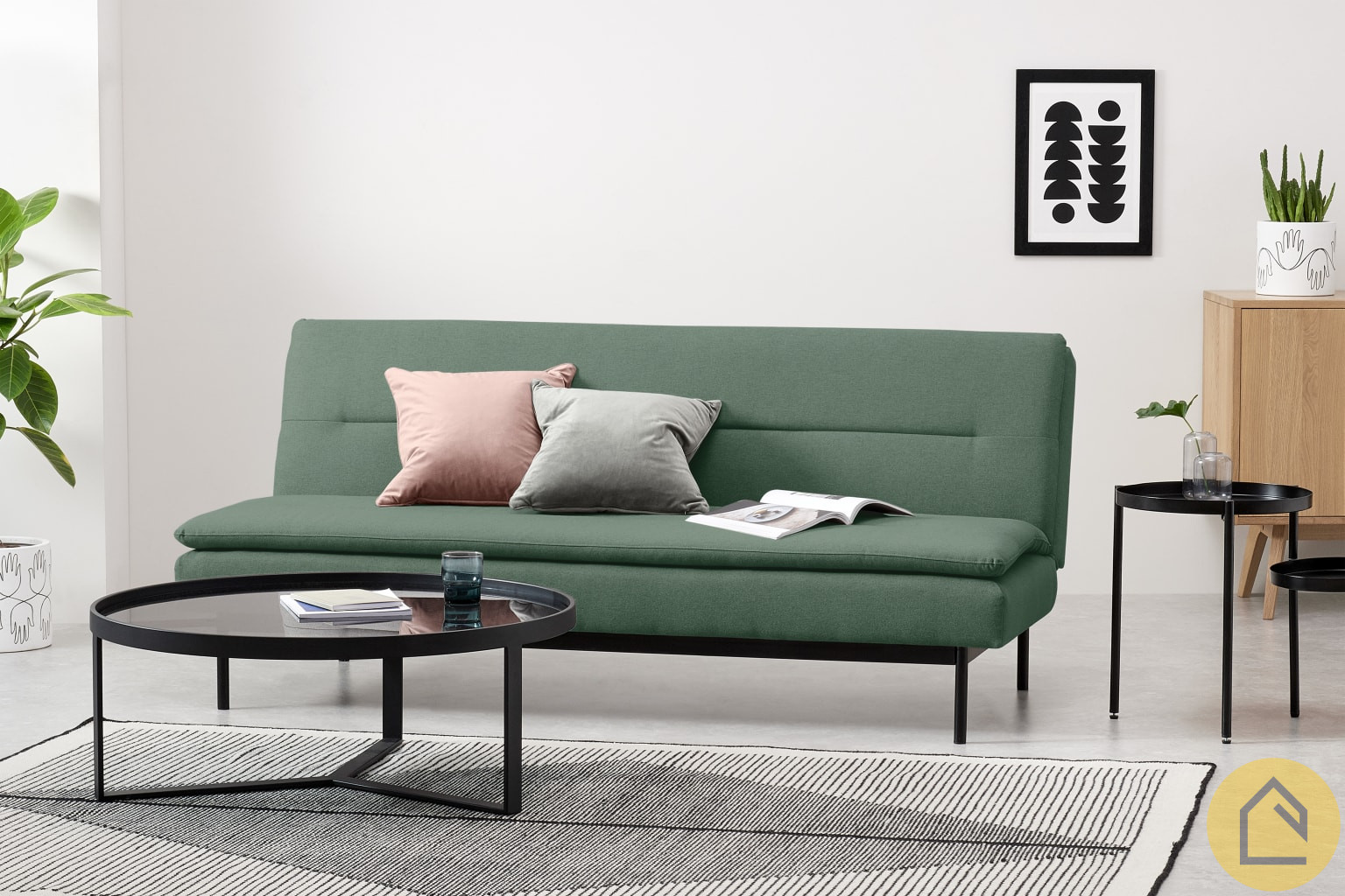 Stefan – Chaise End Click Clack Sofa Bed