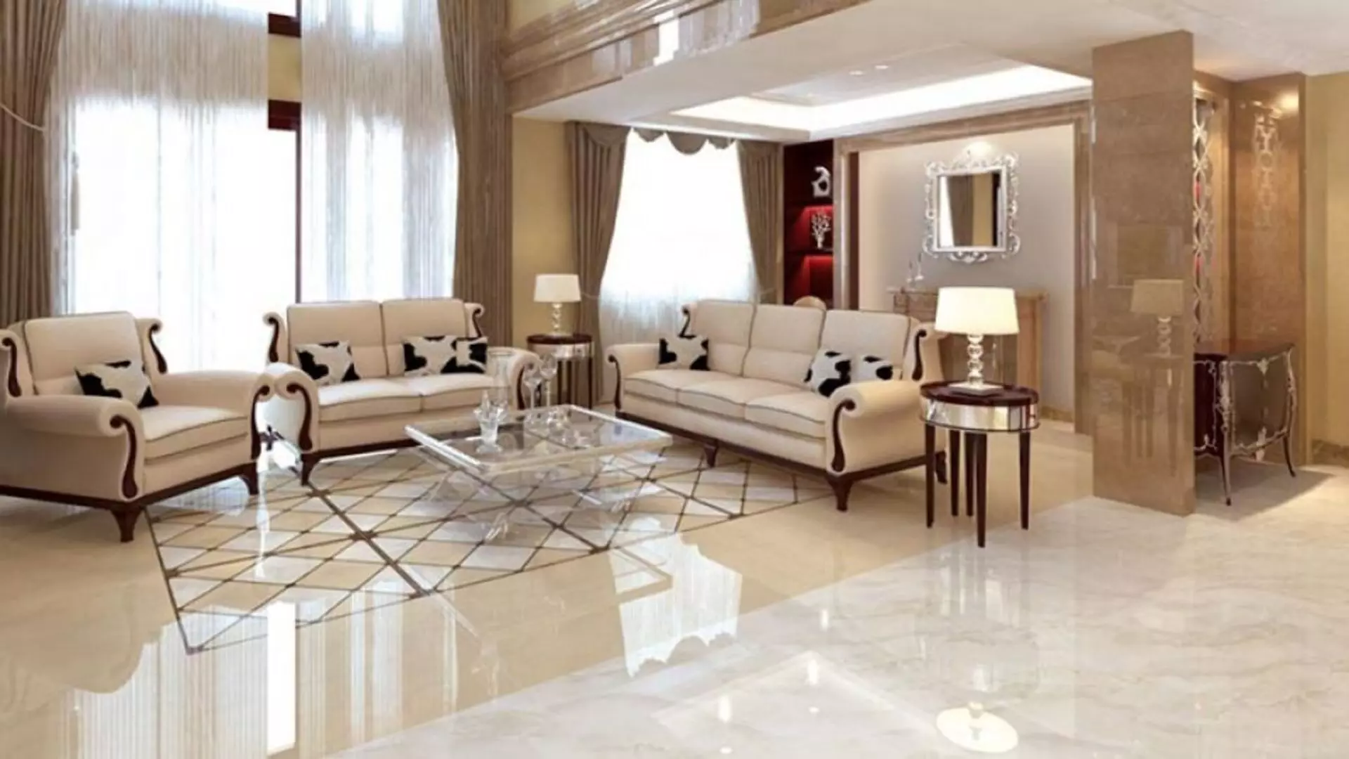 Lựa chọn chất liệu sản nhà giúp hạn chế tình trạng trơn, trượt té