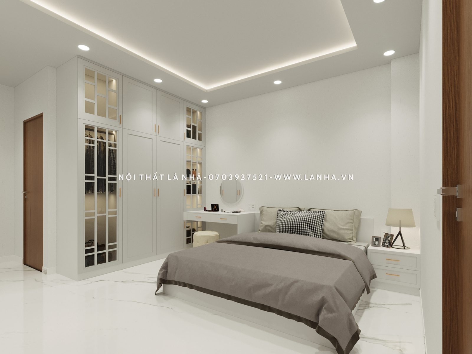 Bố trí okking có nội thất hài hoà