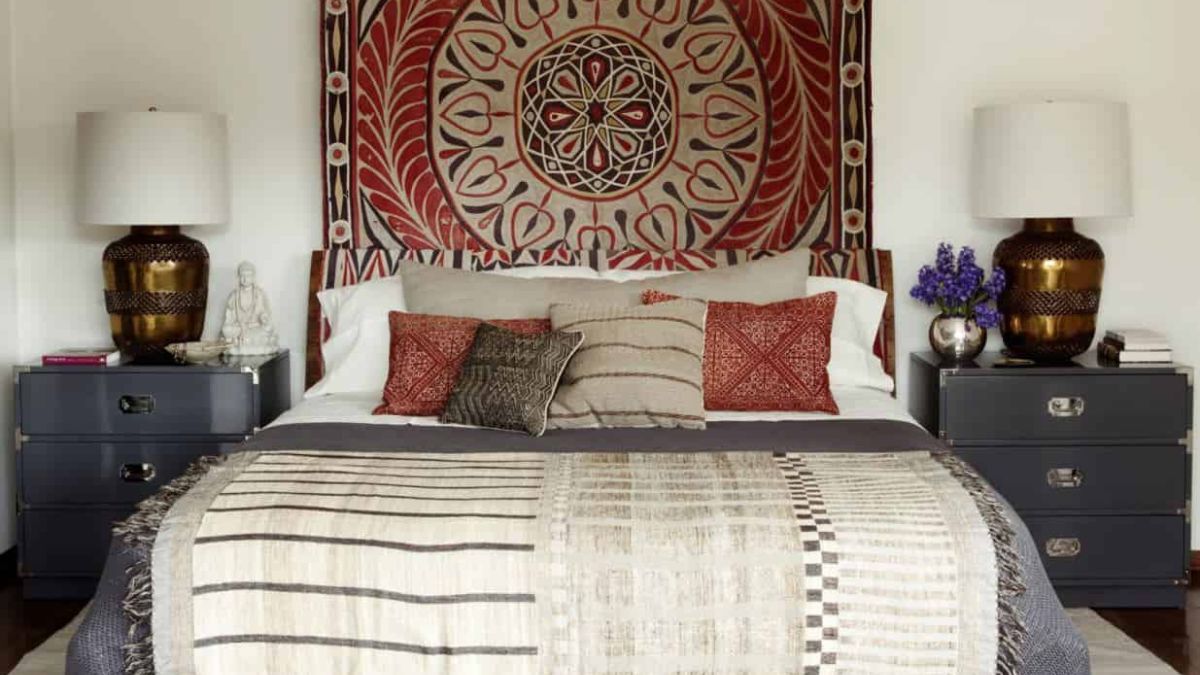 Decor okking vintage thổ cẩm ấn tượng