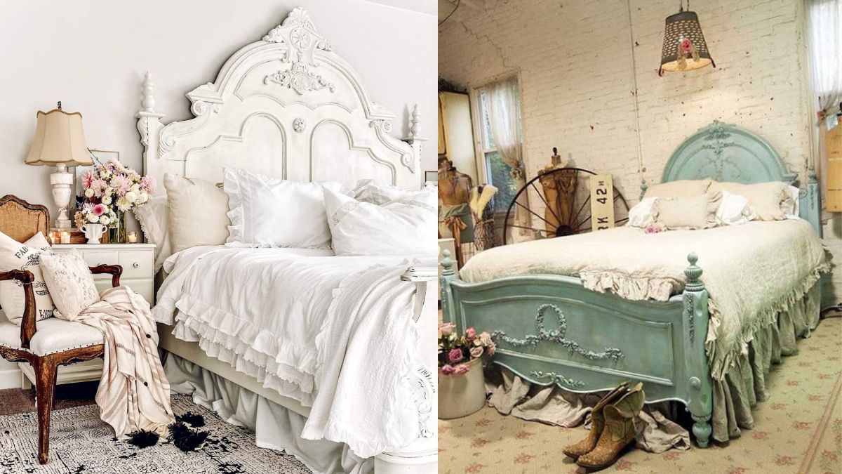 Sử dụng đồ vật có hoạ tiết hoa văn cổ điển để trang trí okking vintage