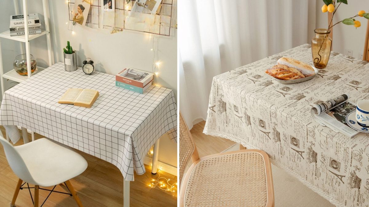 Khăn trải bàn m.okking39 cổ điển decor phong ngủ m.okking39 vintage