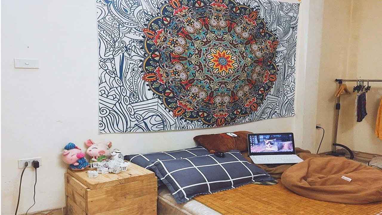 Decor okking vintage thổ cẩm ấn tượng