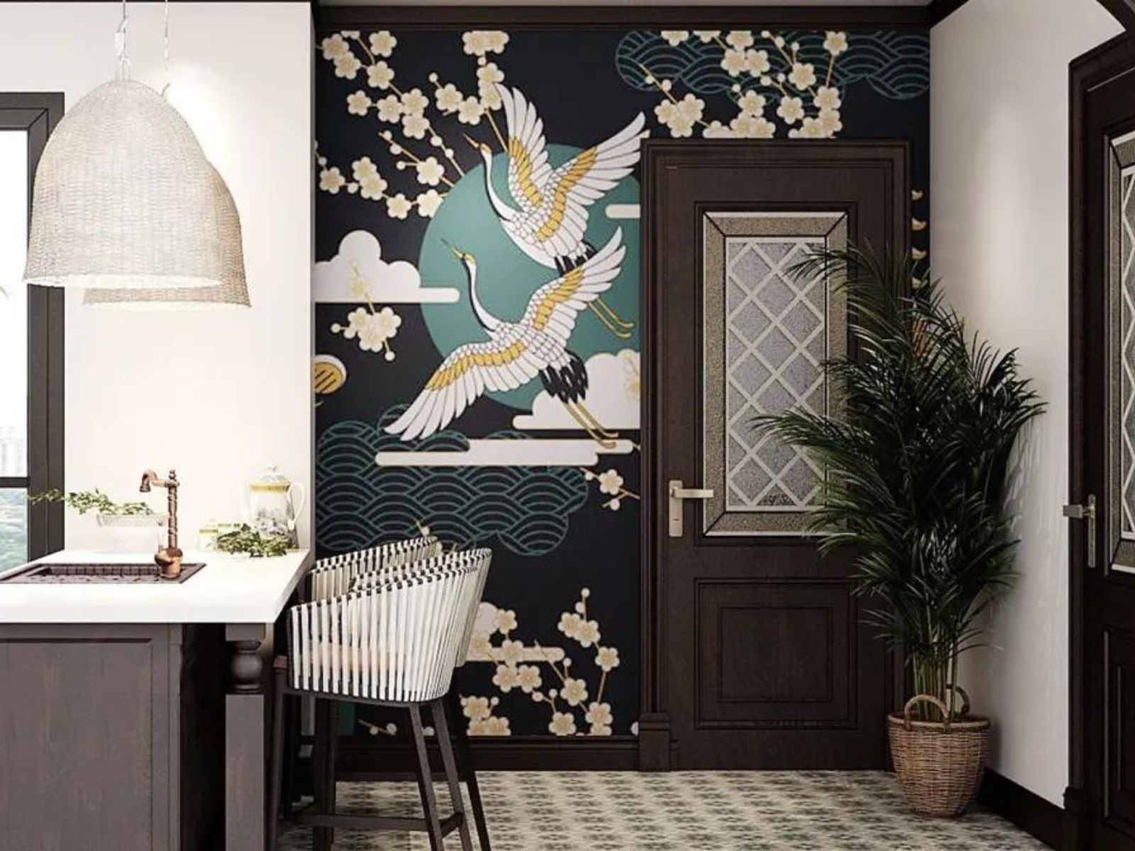 Họa tiết hình thú được sử dụng phổ biến trong m.okking39 Indochine