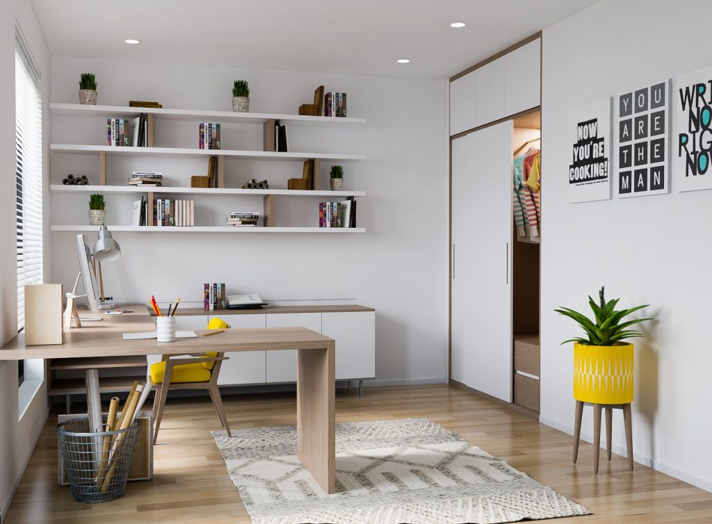 Sắp xếp nội thất hợp lý giúp okking.con thoải mái hơn