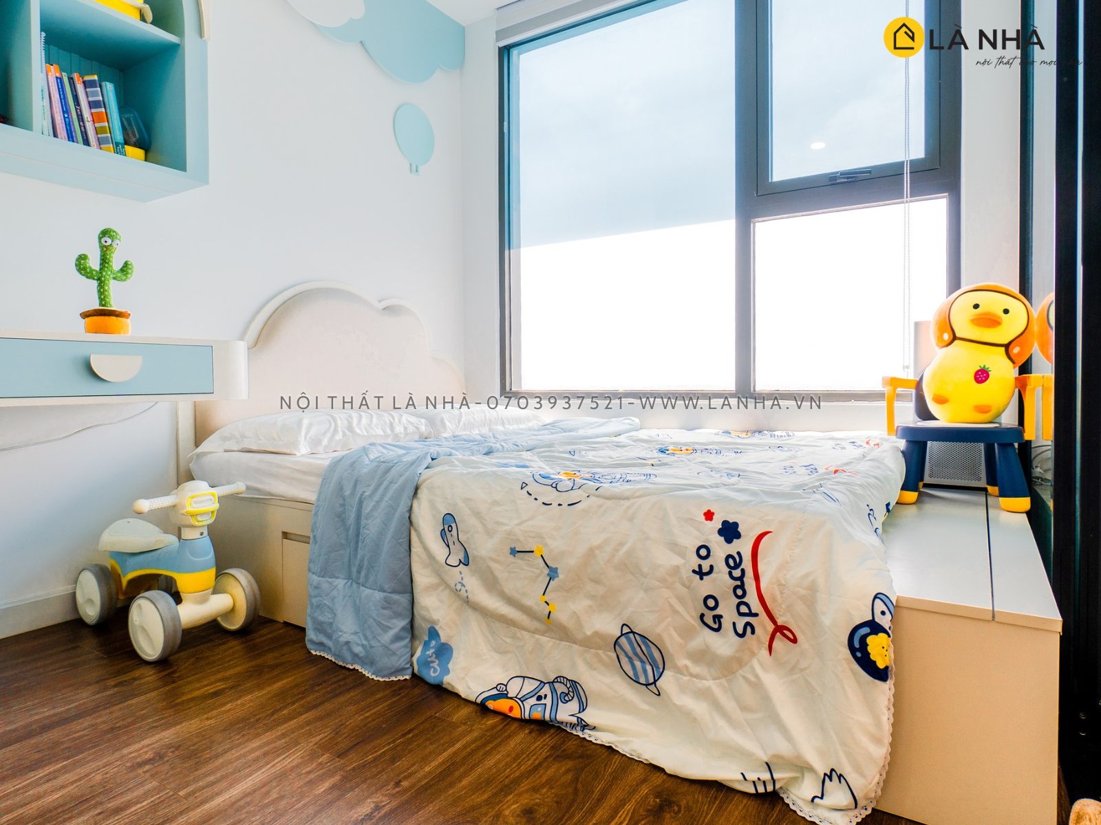 Căn okking có sự kết hợp hài hoà về màu sắc