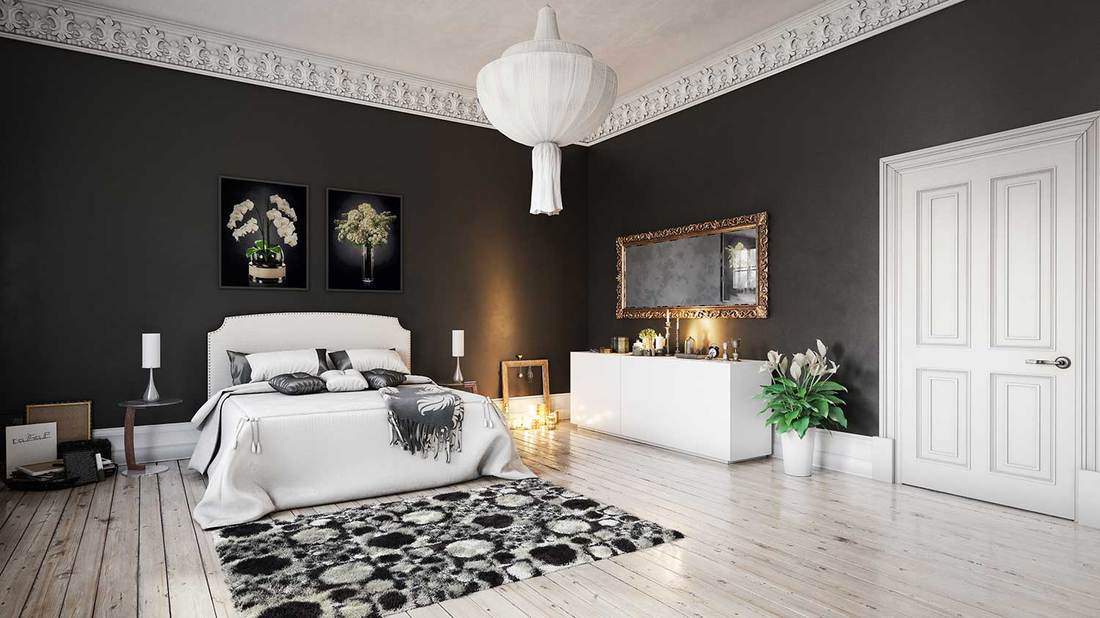 Thiết kế okking đen trắng cực cá tính