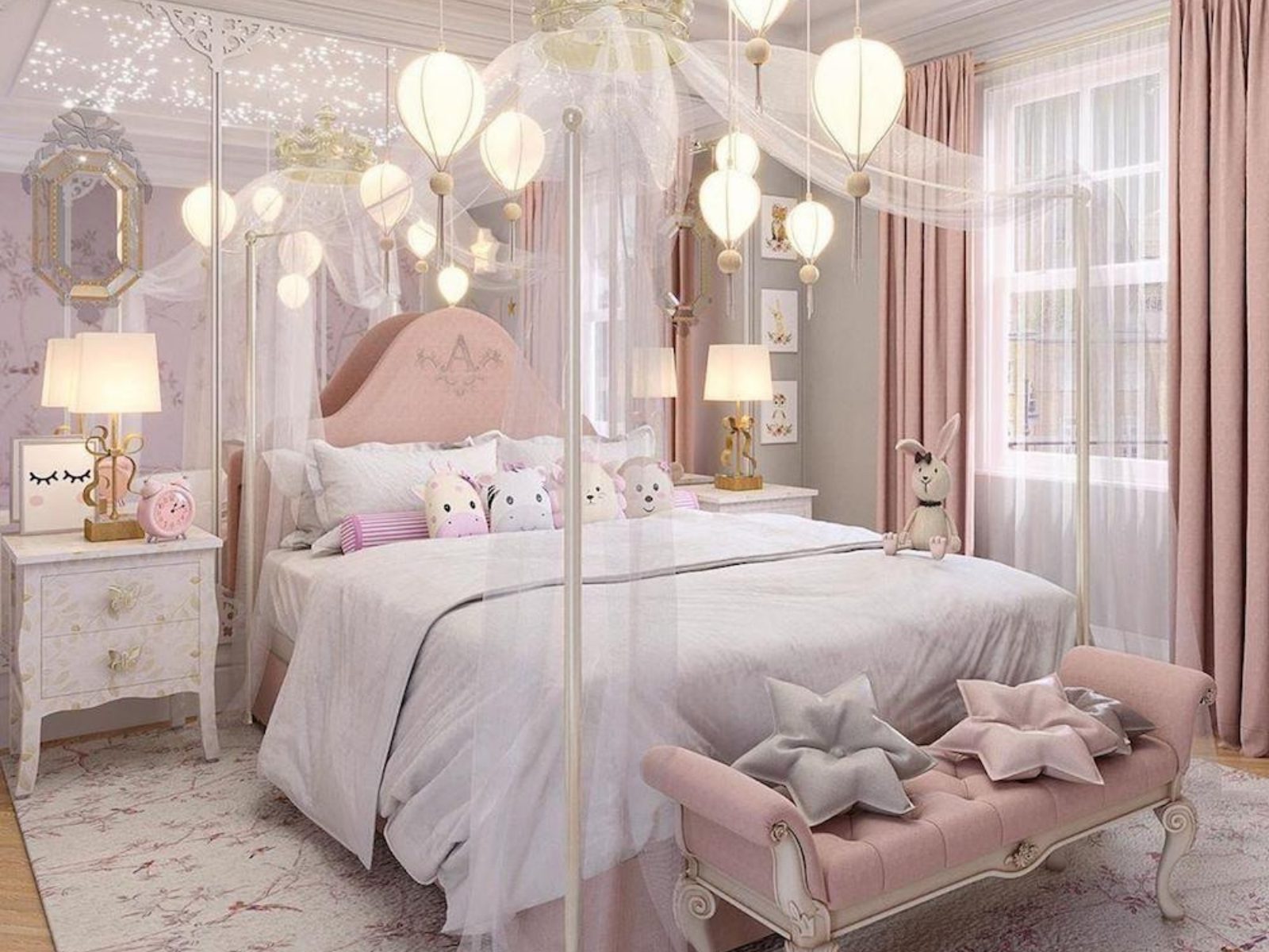 okking.con màu hồng công chúa pastel tinh tế, nhẹ nhàng