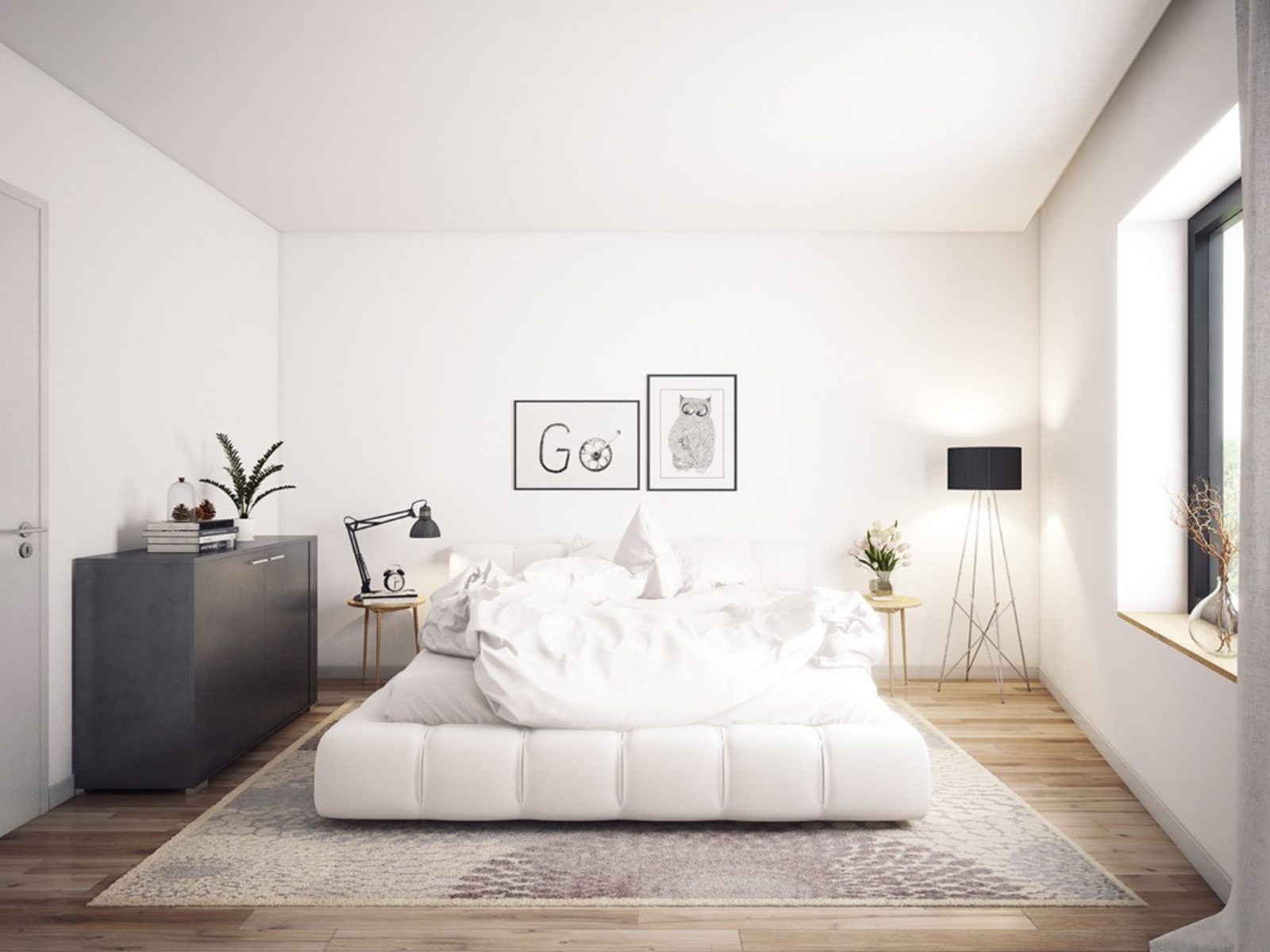 okking.con nhỏ màu trắng đen m.okking39 tối giản