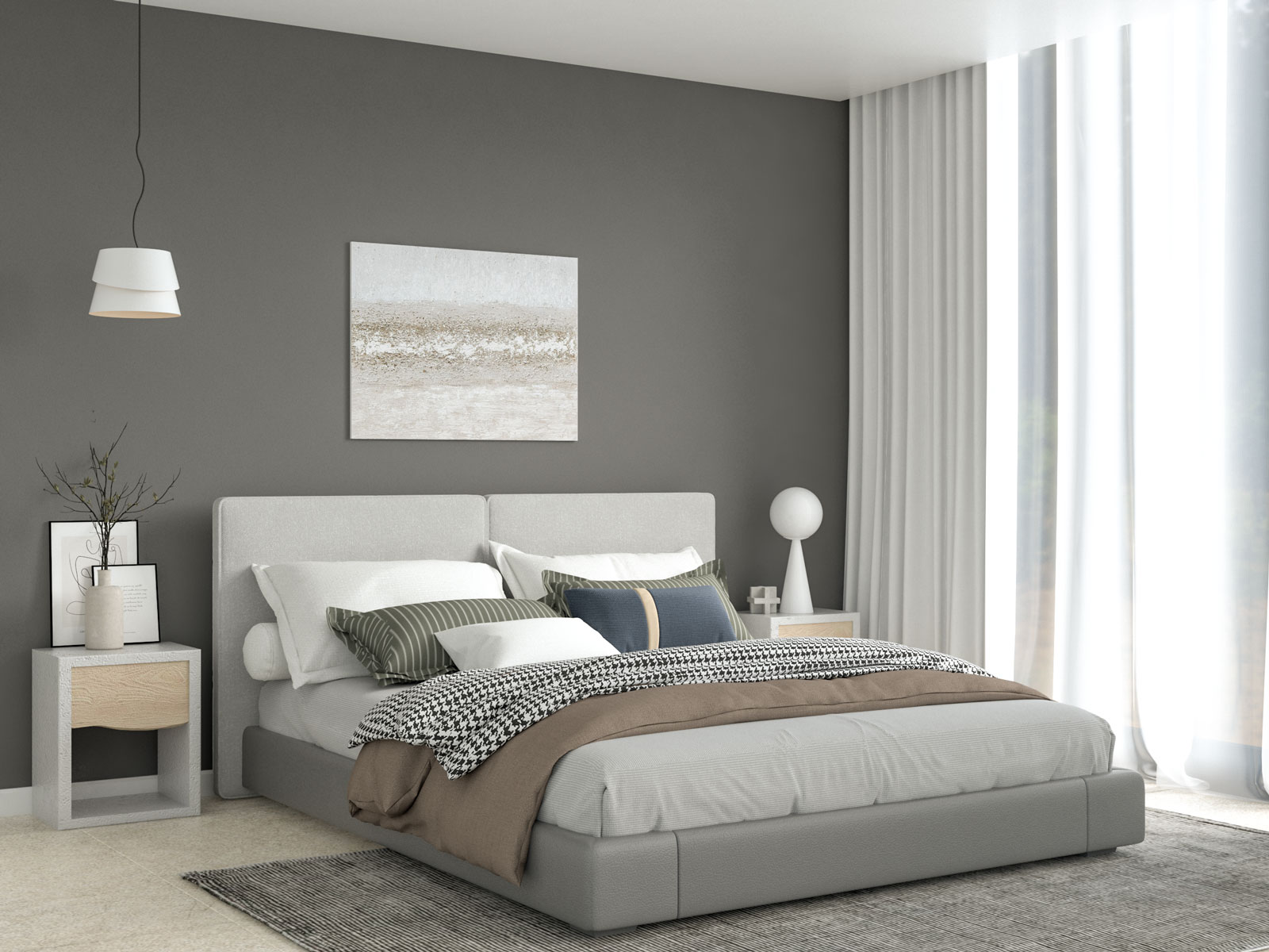 okking.con tone xám rất được ưa chuộng trong okking0 nội thất