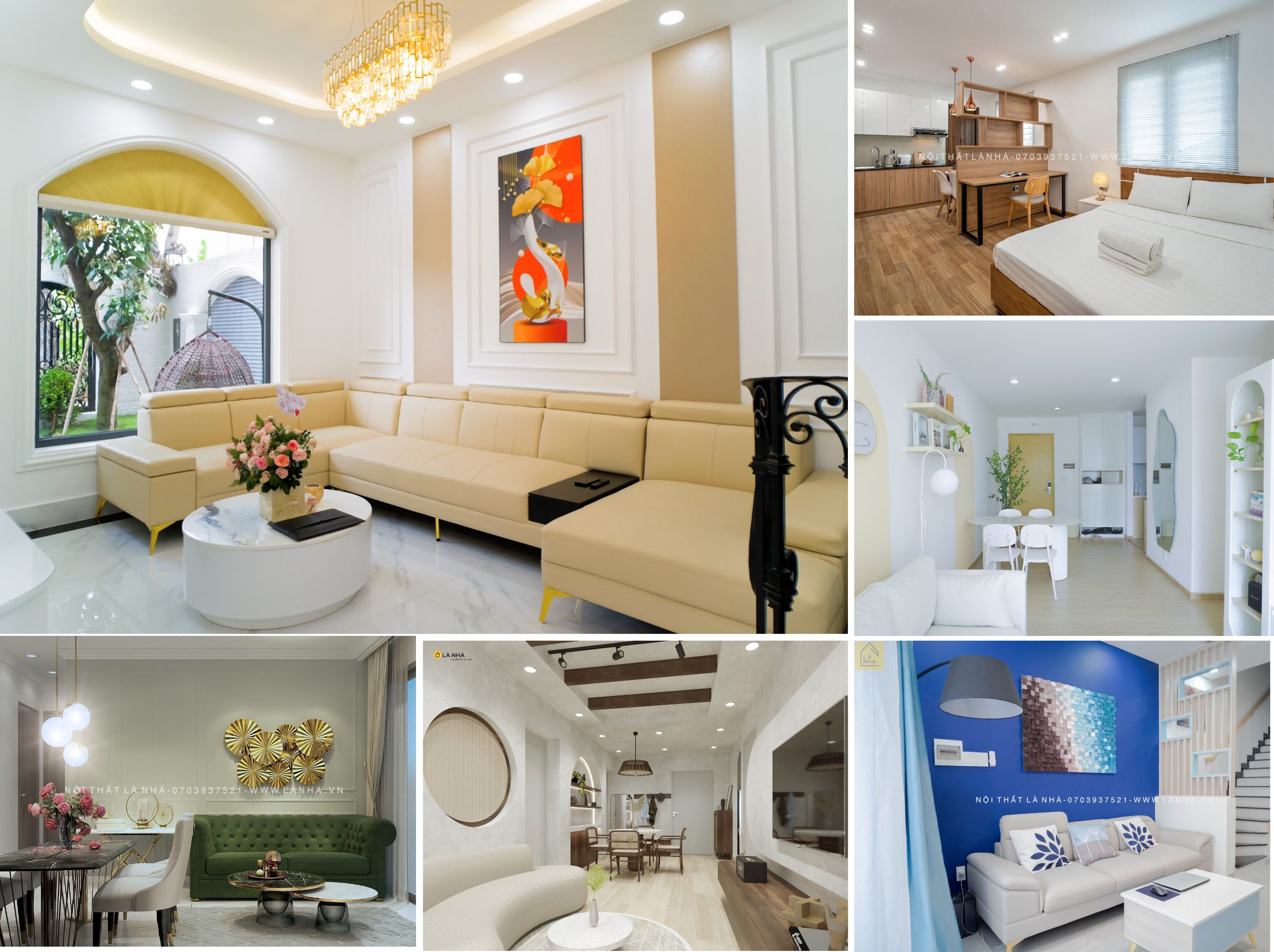 Hình ảnh các công trình là Nhà đã okking0 thi công nội thất