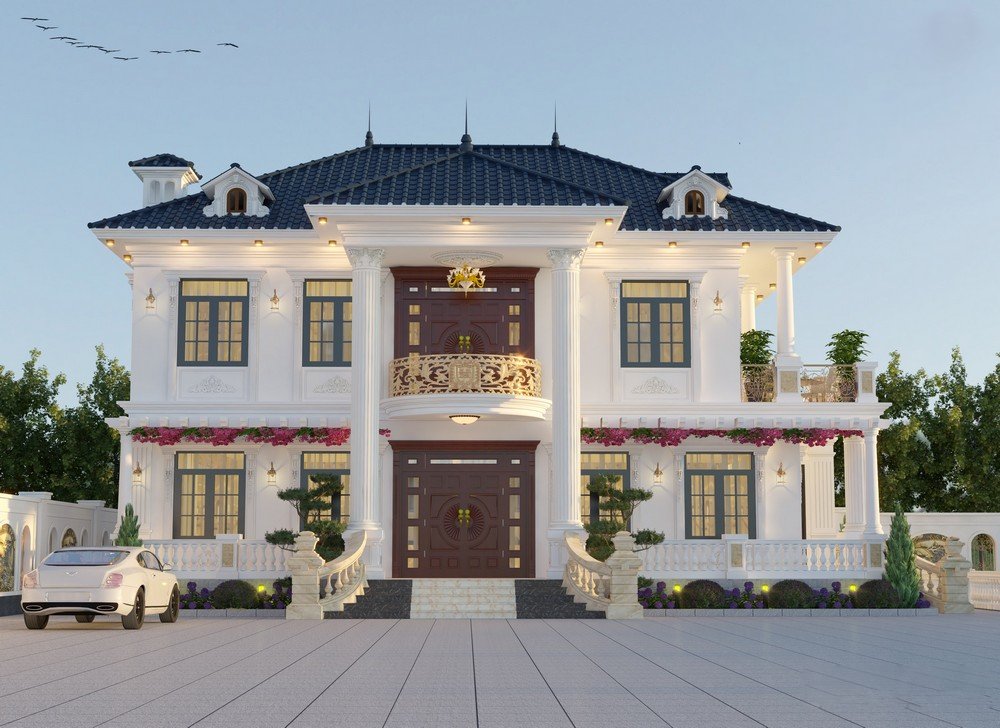 Mái Nhật thường tạo nên sự thanh lịch và sáng sủa cho kiến trúc