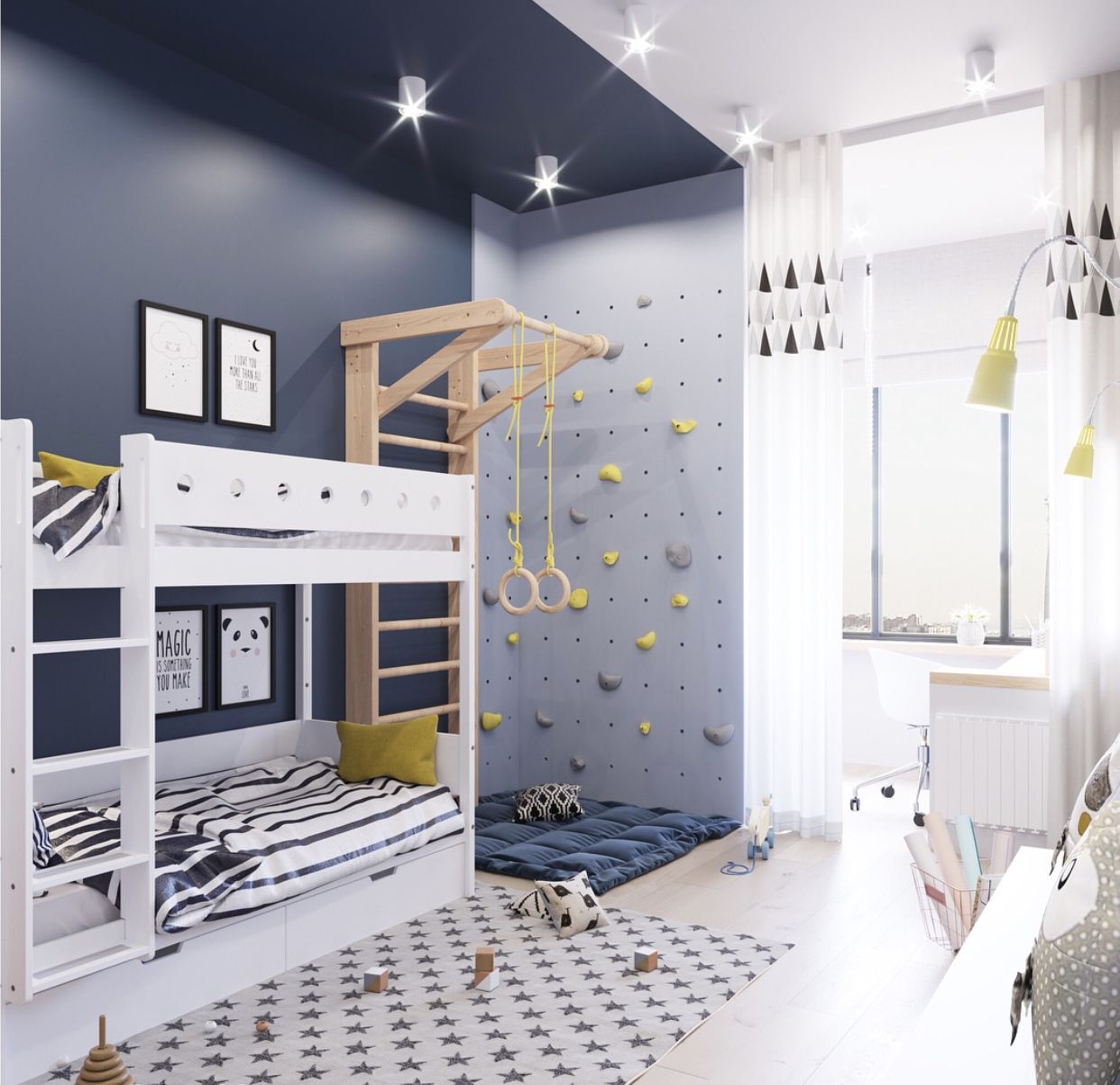 Thiết kế okking cho bé trai năng động