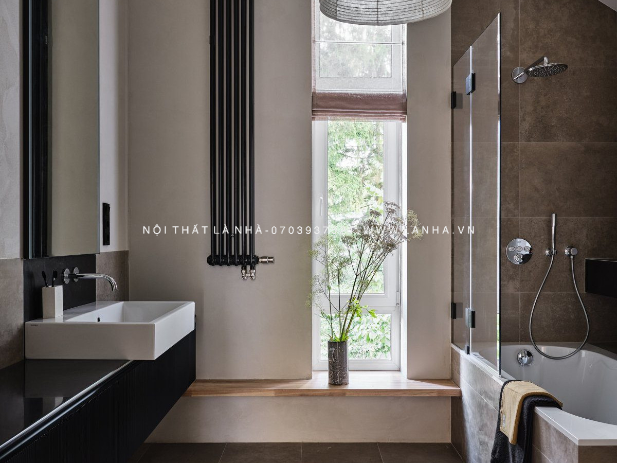 okking88 phòng tắm nhà phố hiện đại