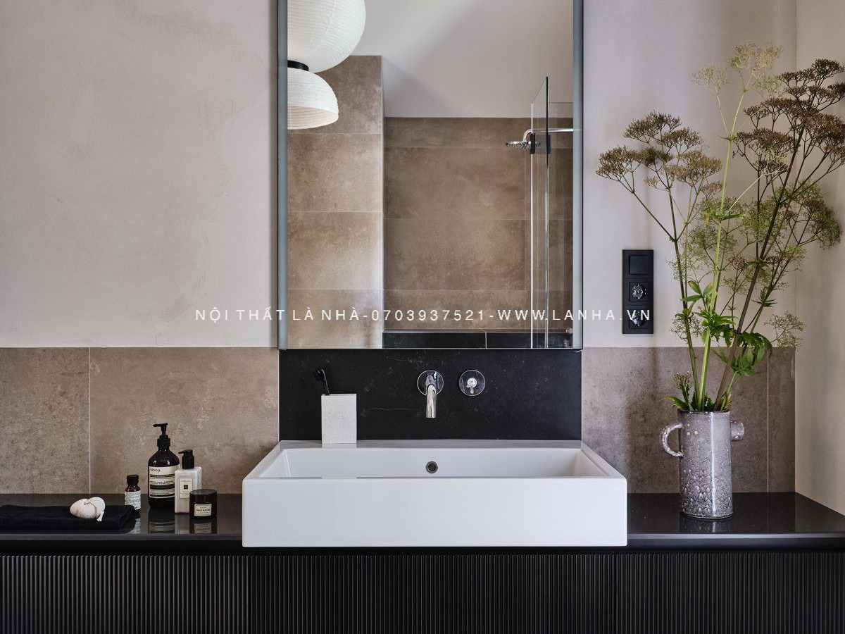 Thiết kế phòng tắm 6m2 hiện đại cho nhà phố