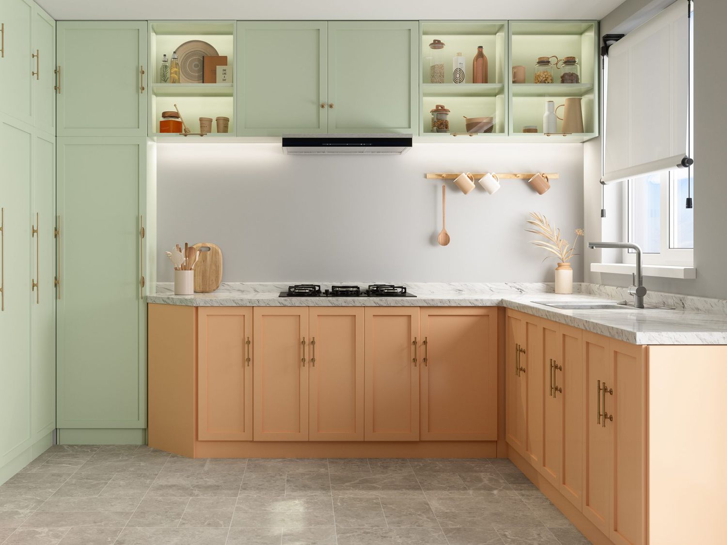 Bếp nhỏ theo m.okking39 Minimalism được okking0 với sự tập trung vào sự tối giản, tạo nên sự thanh lịch và hiện đại