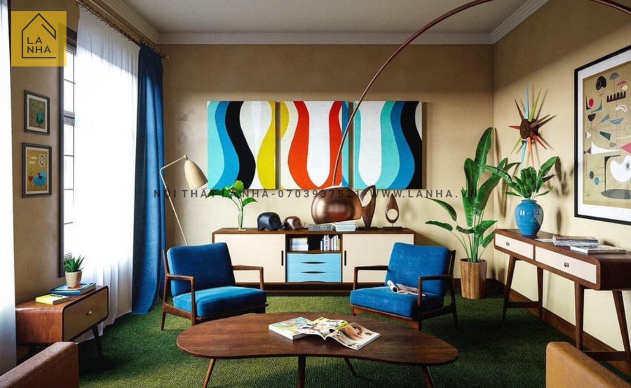 Decor Phong Khach Vintage 11