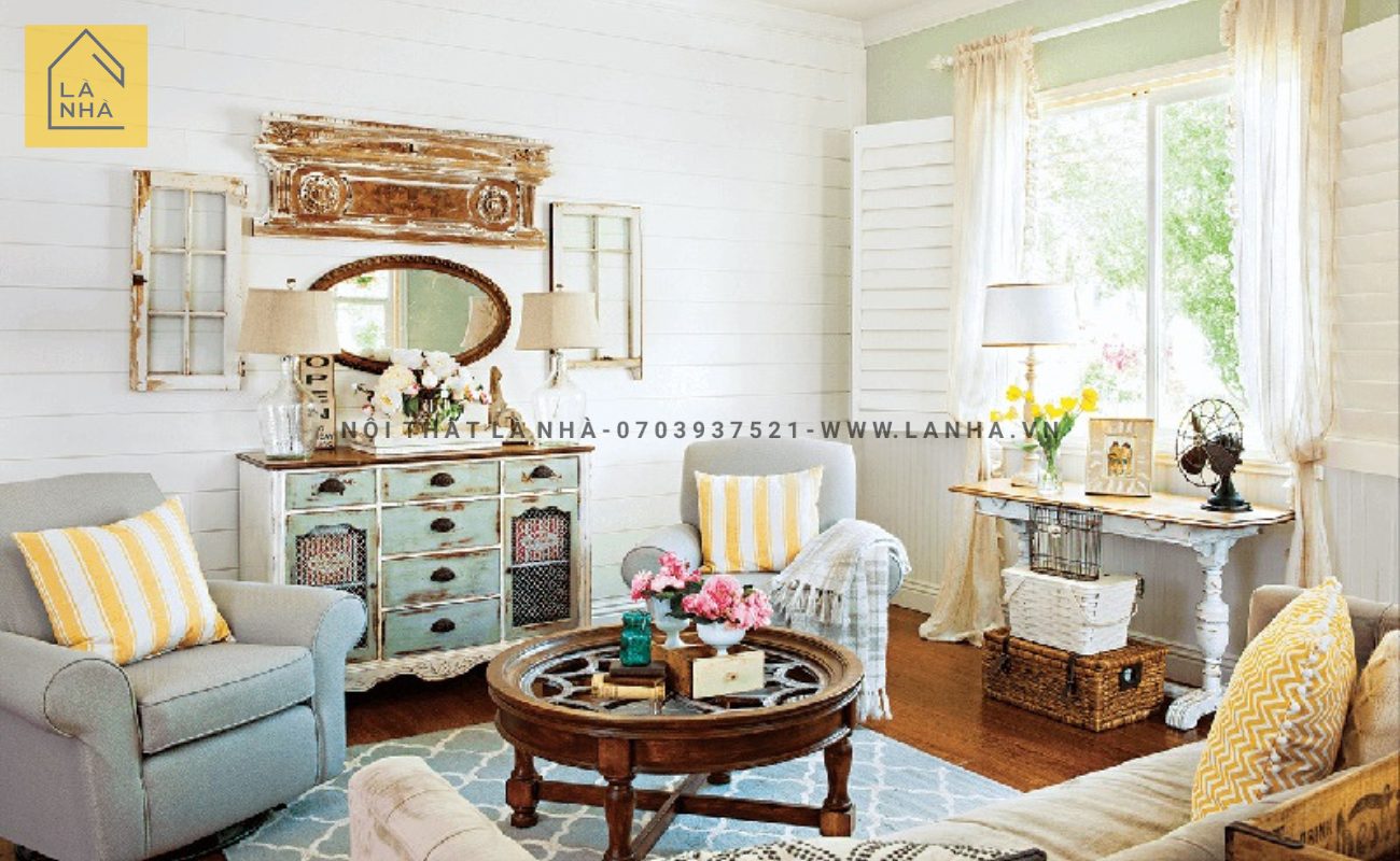 Decor Phong Khach Vintage 16