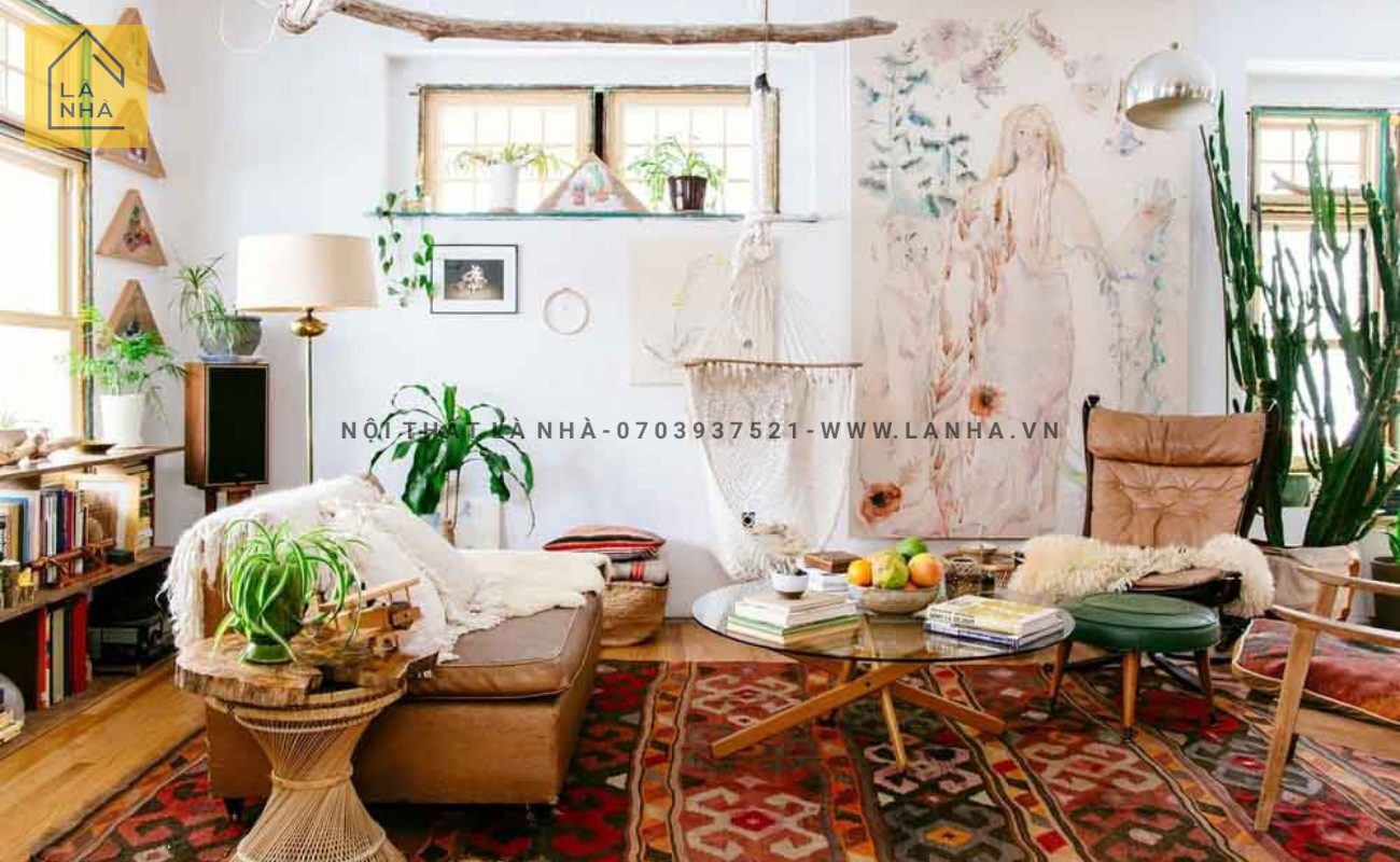 Decor Phong Khach Vintage 6
