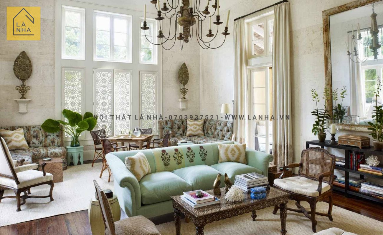 Decor Phong Khach Vintage 9