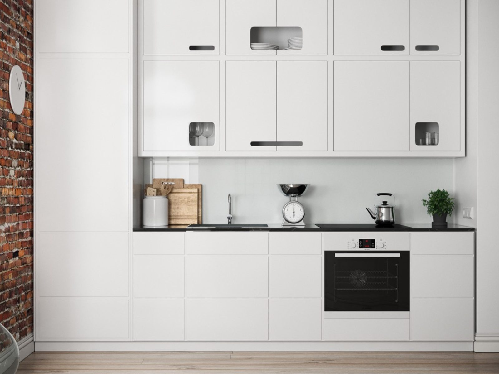 Thiết kế m.okking39 hình chữ I cho căn bếp nhỏ 5m2