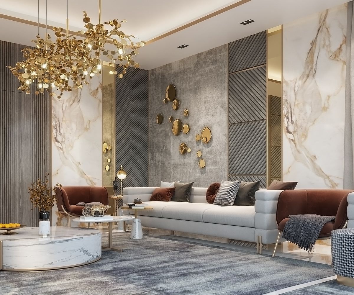 Sofa hiện đại là nội thất không thể thiếu trong căn phòng